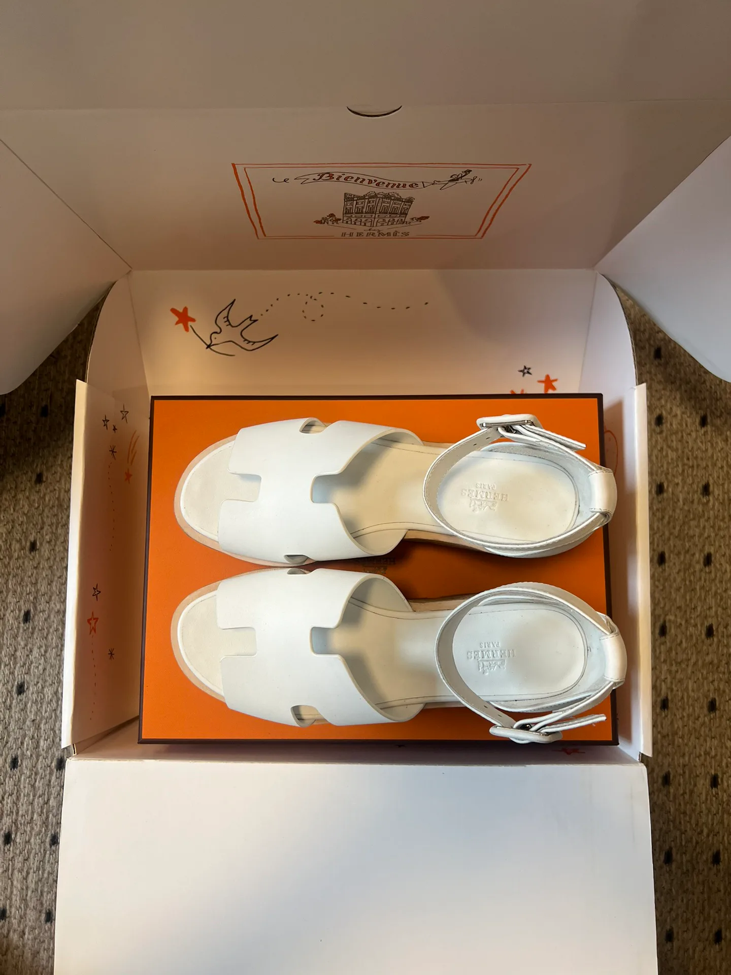 Босоножки Женские Hermes 10209636