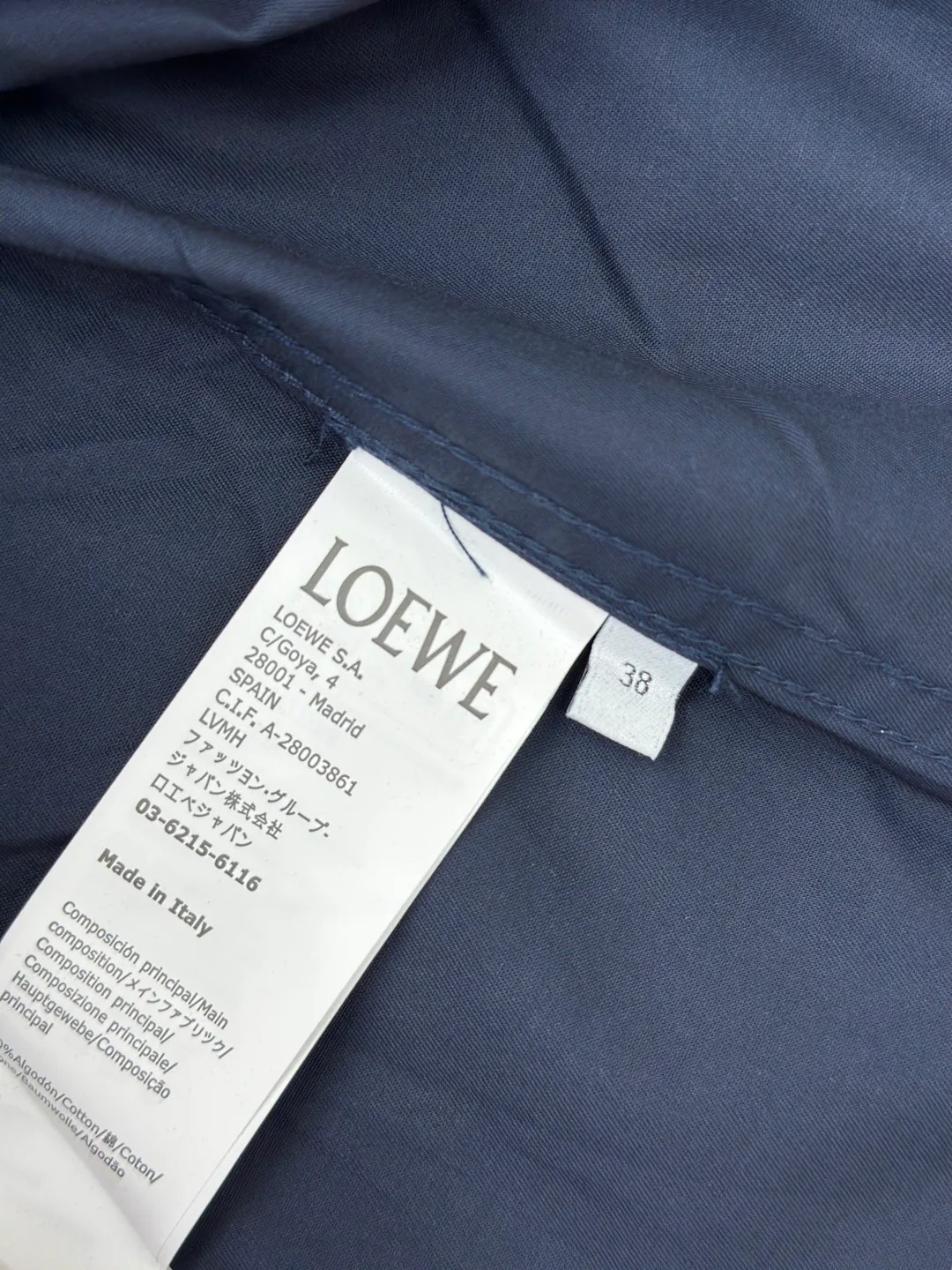 Рубашки Мужские Loewe 17288587