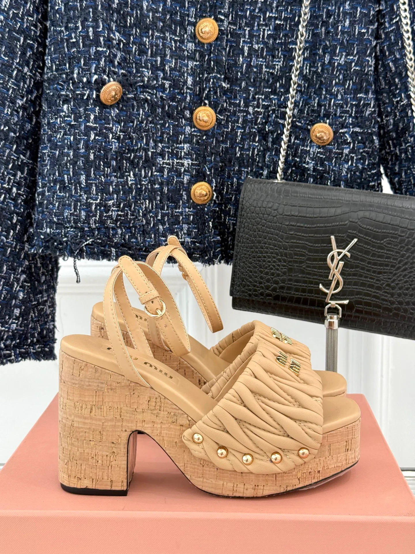 Босоножки Женские Miu Miu 34260