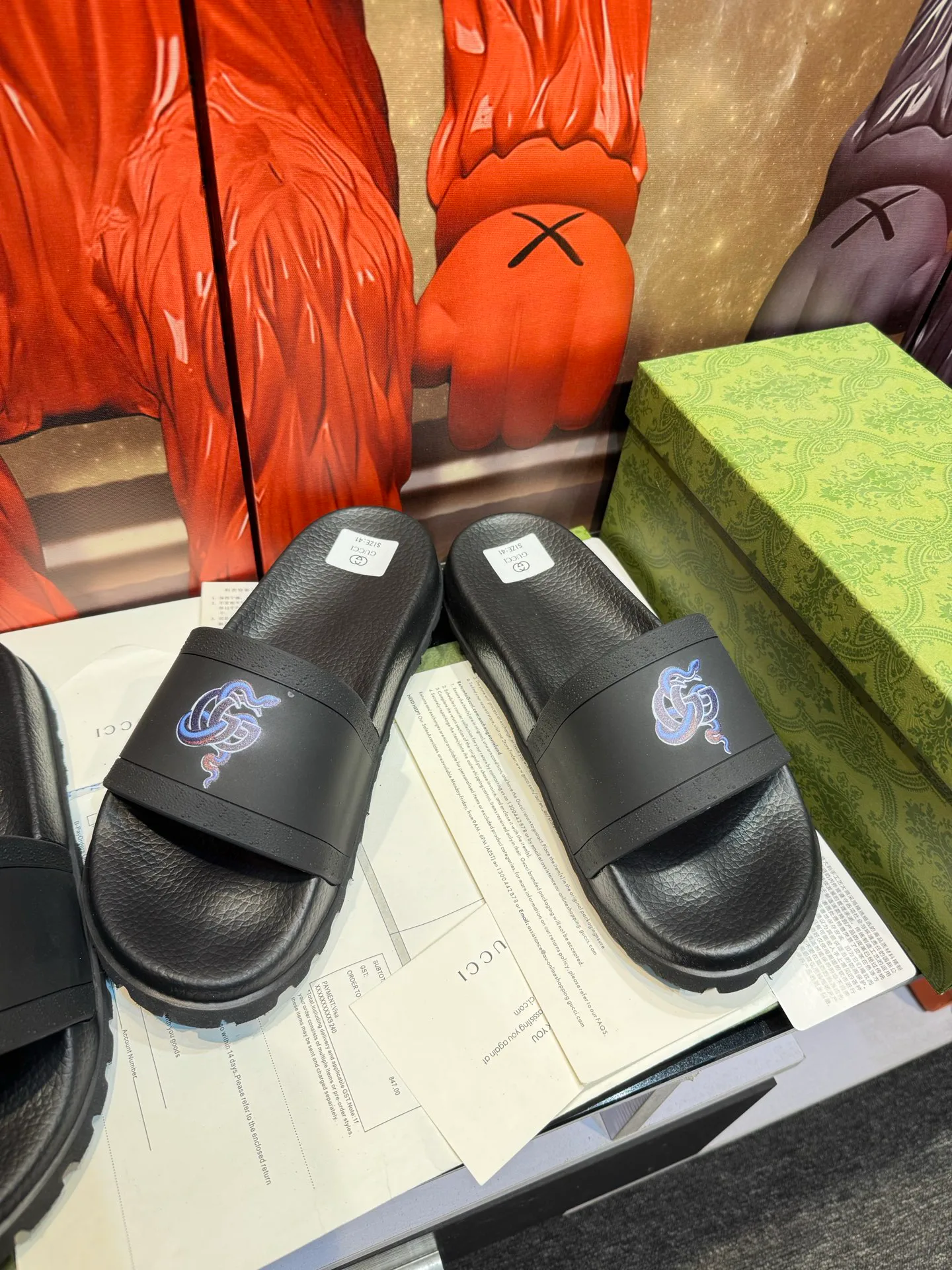 Шлепанцы Женские Gucci 10313887
