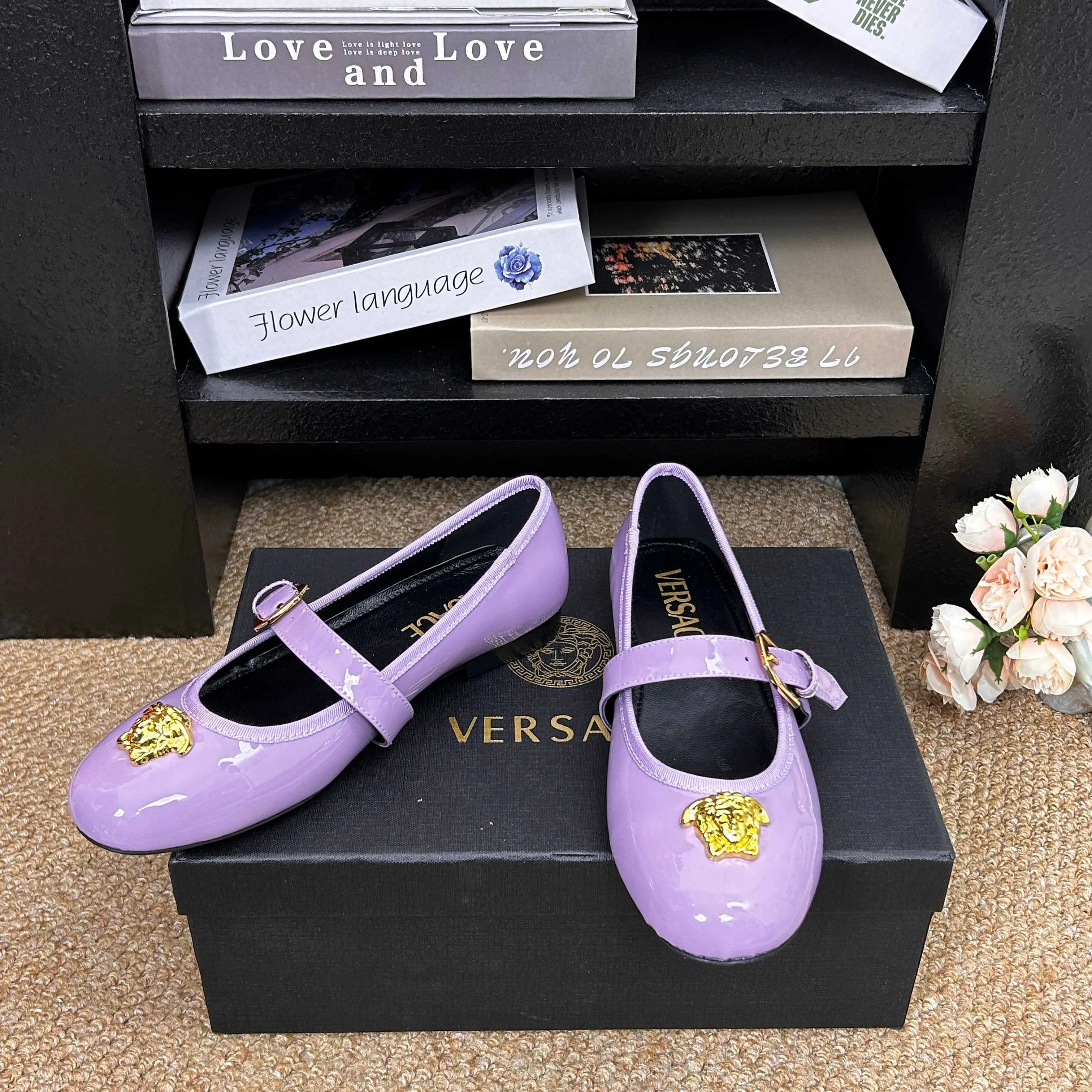 Балетки Женские Versace 9633232