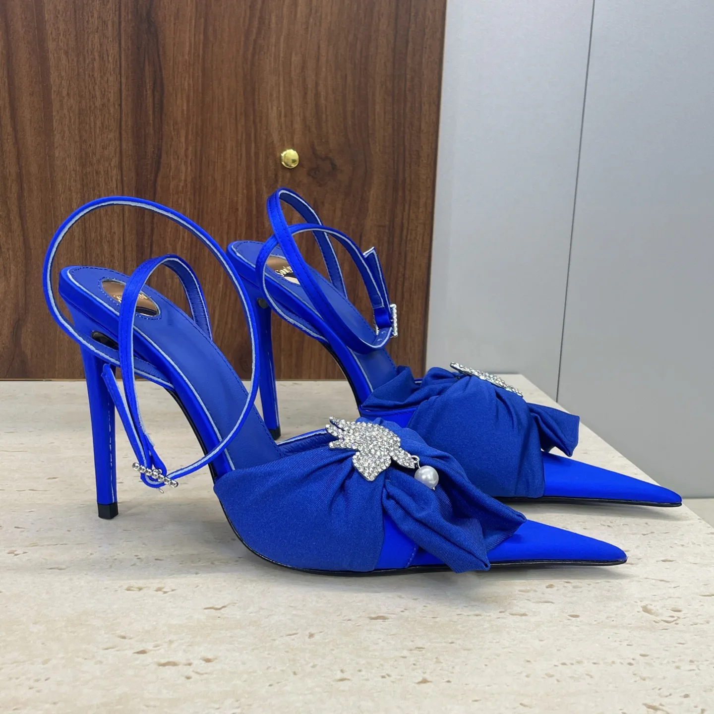 Босоножки Женские Saint Laurent 3009073