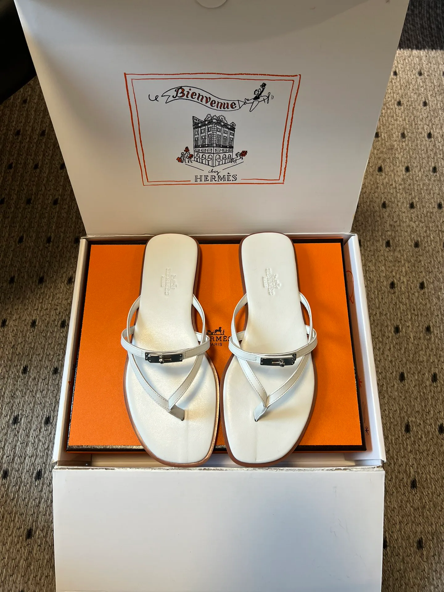 Шлепанцы Женские Hermes 10209514