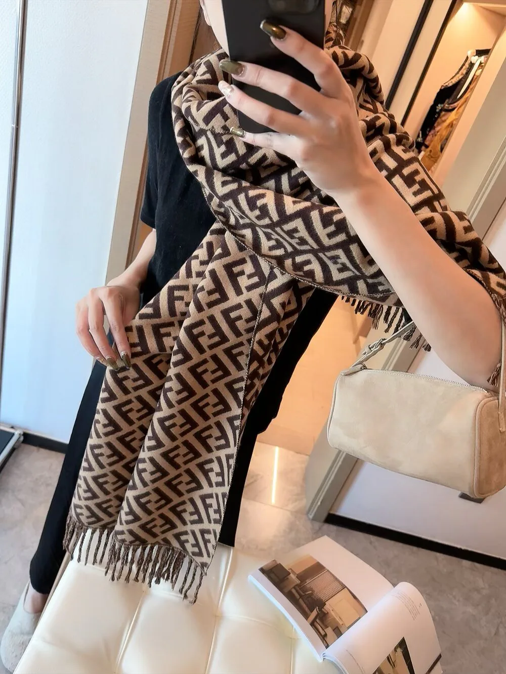 Шарфы Fendi 18002916