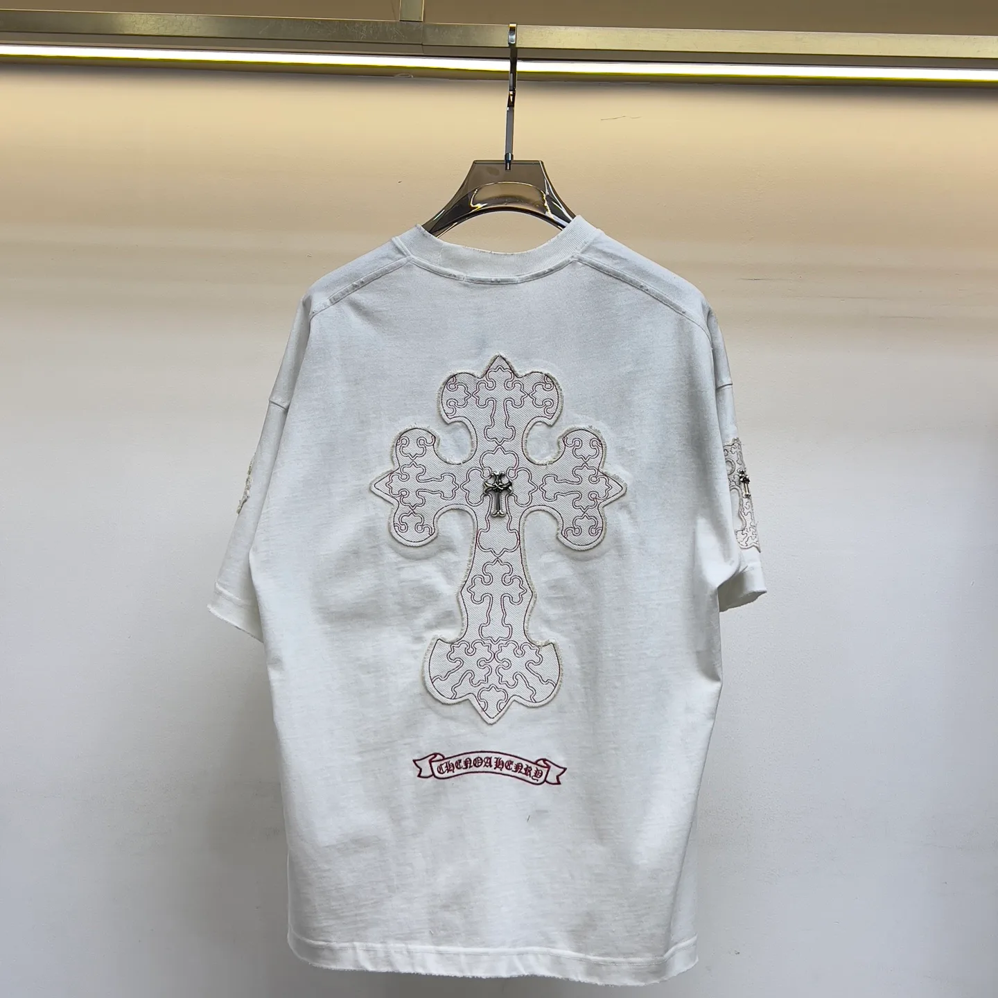 Футболки Женские Chrome Hearts 1798076