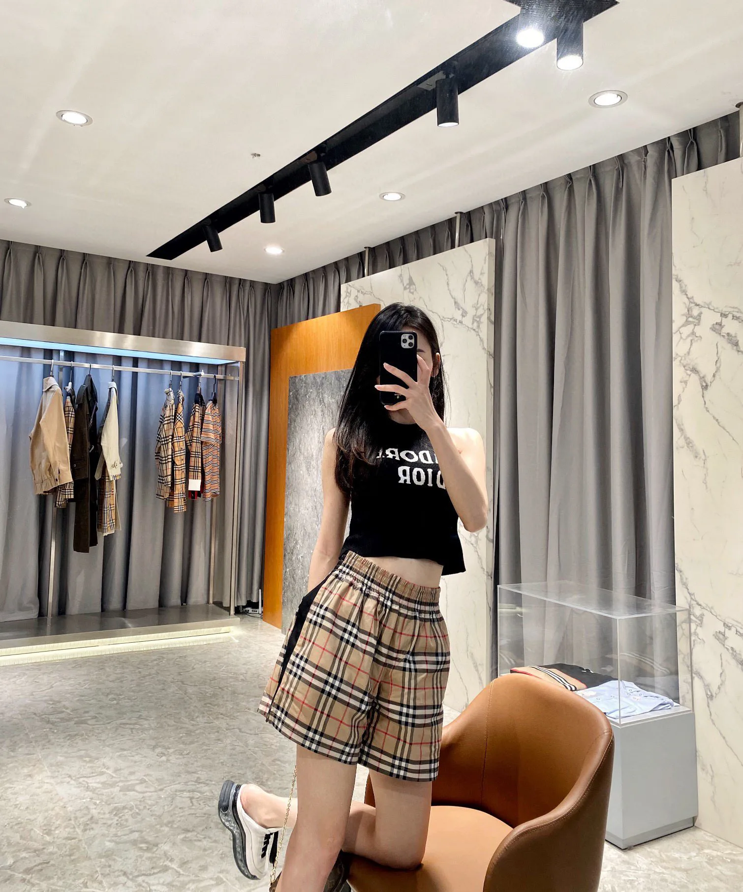 Шорты Женские Burberry 3978