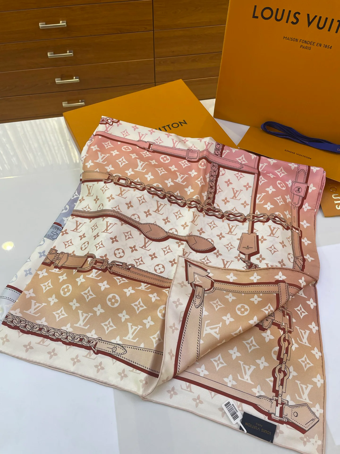 Шарфы Louis Vuitton 6645280