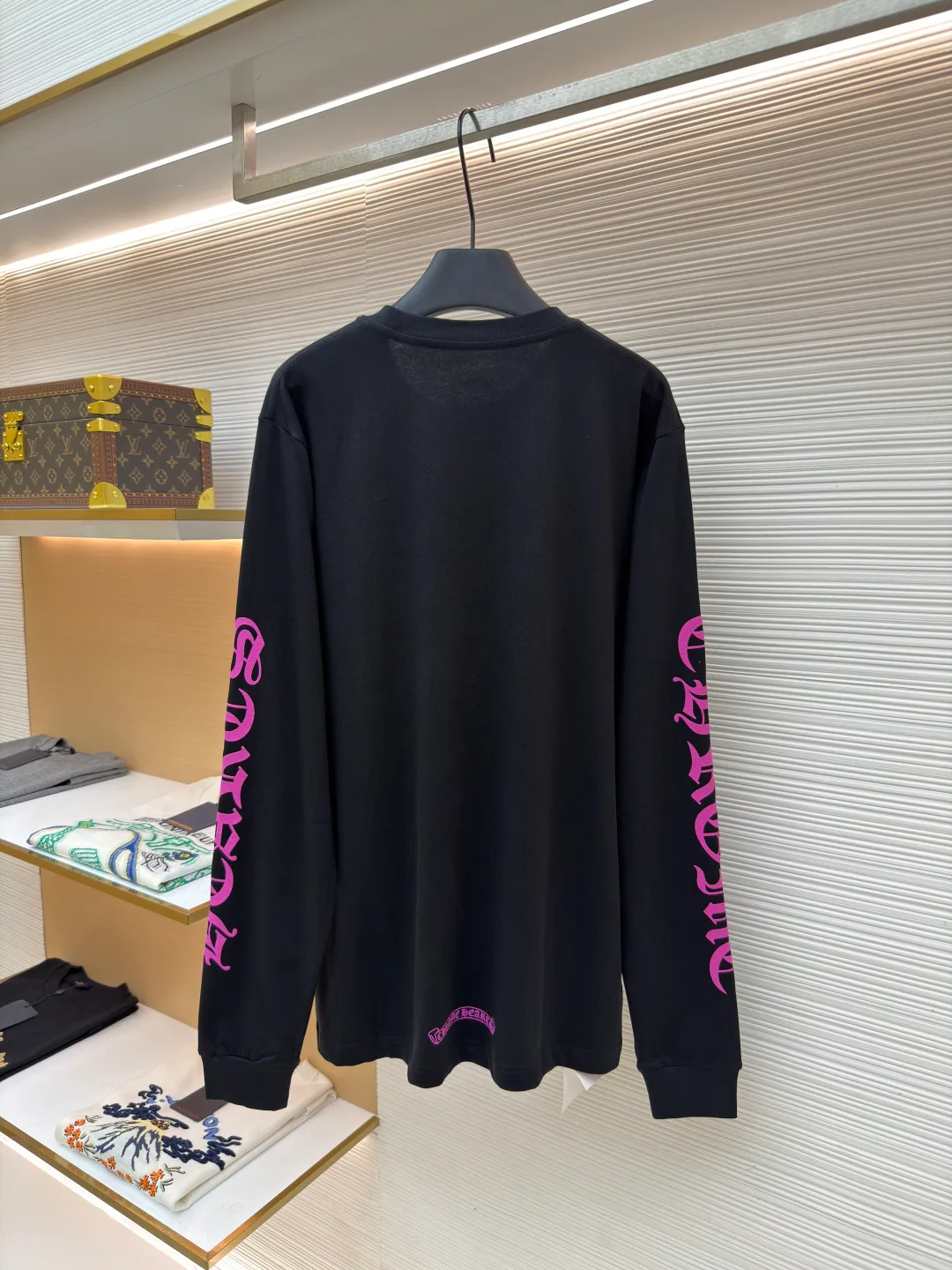 Лонгсливы Мужские Chrome Hearts 11399351
