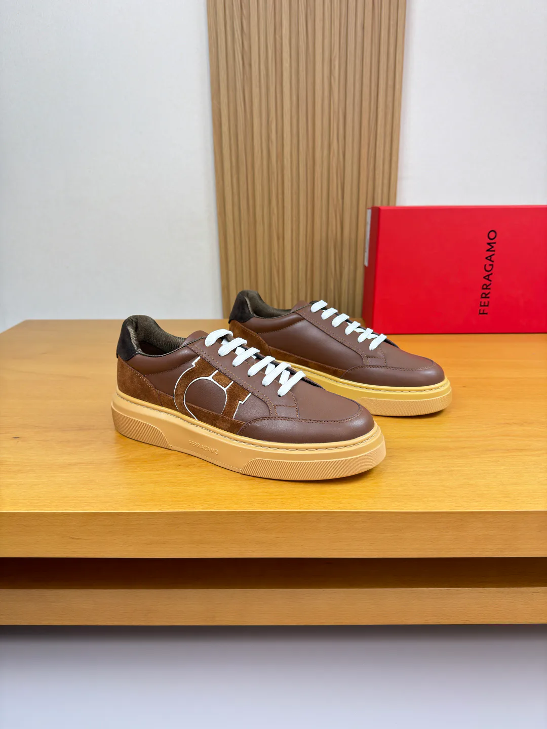 Кеды Мужские Salvatore Ferragamo 494099