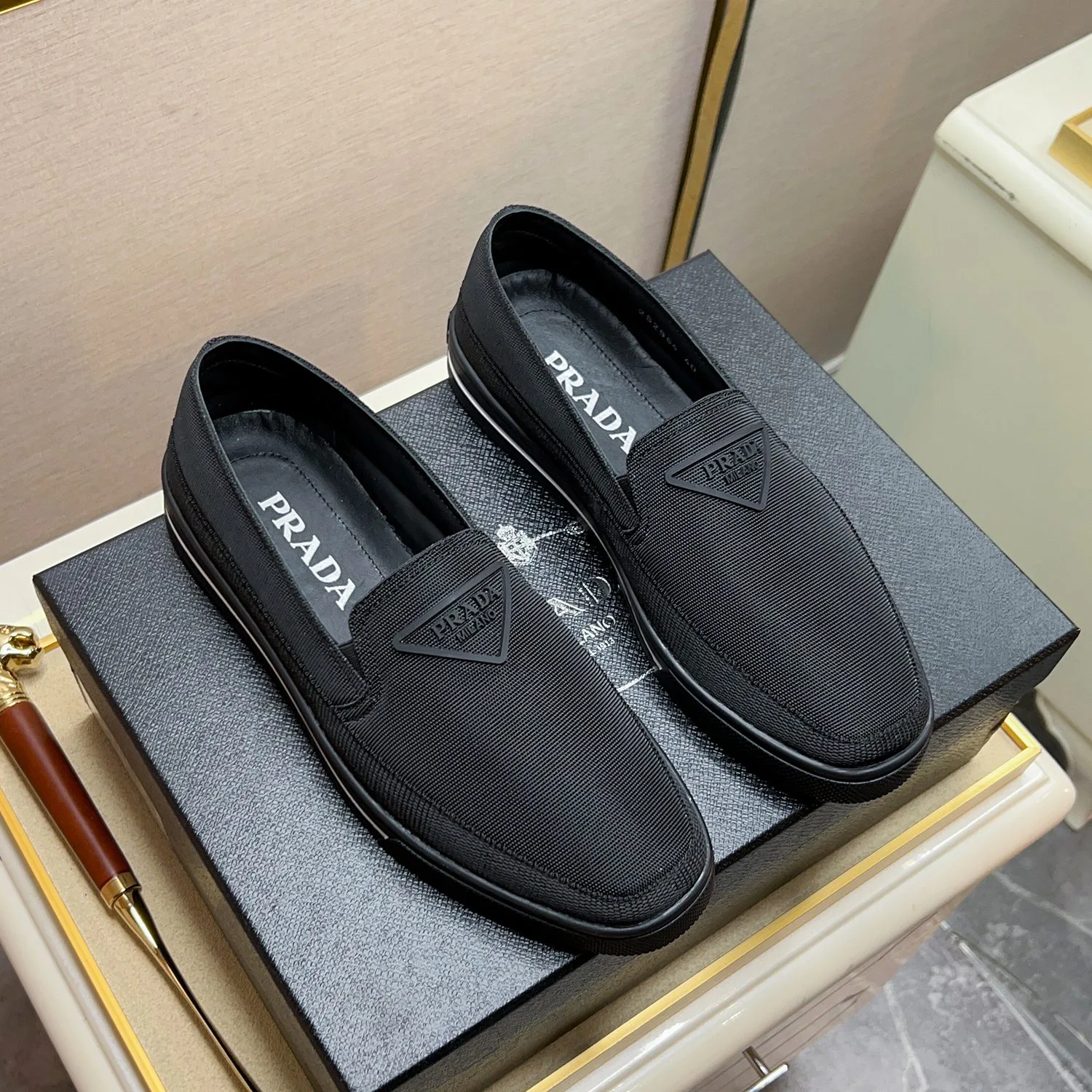 Лоферы И Туфли Мужские Prada 10844542