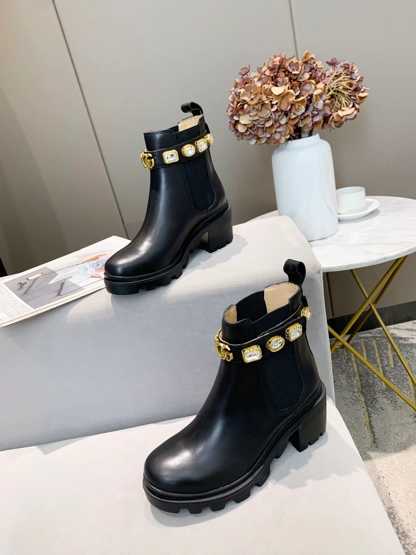 Ботинки Женские Gucci 5350843