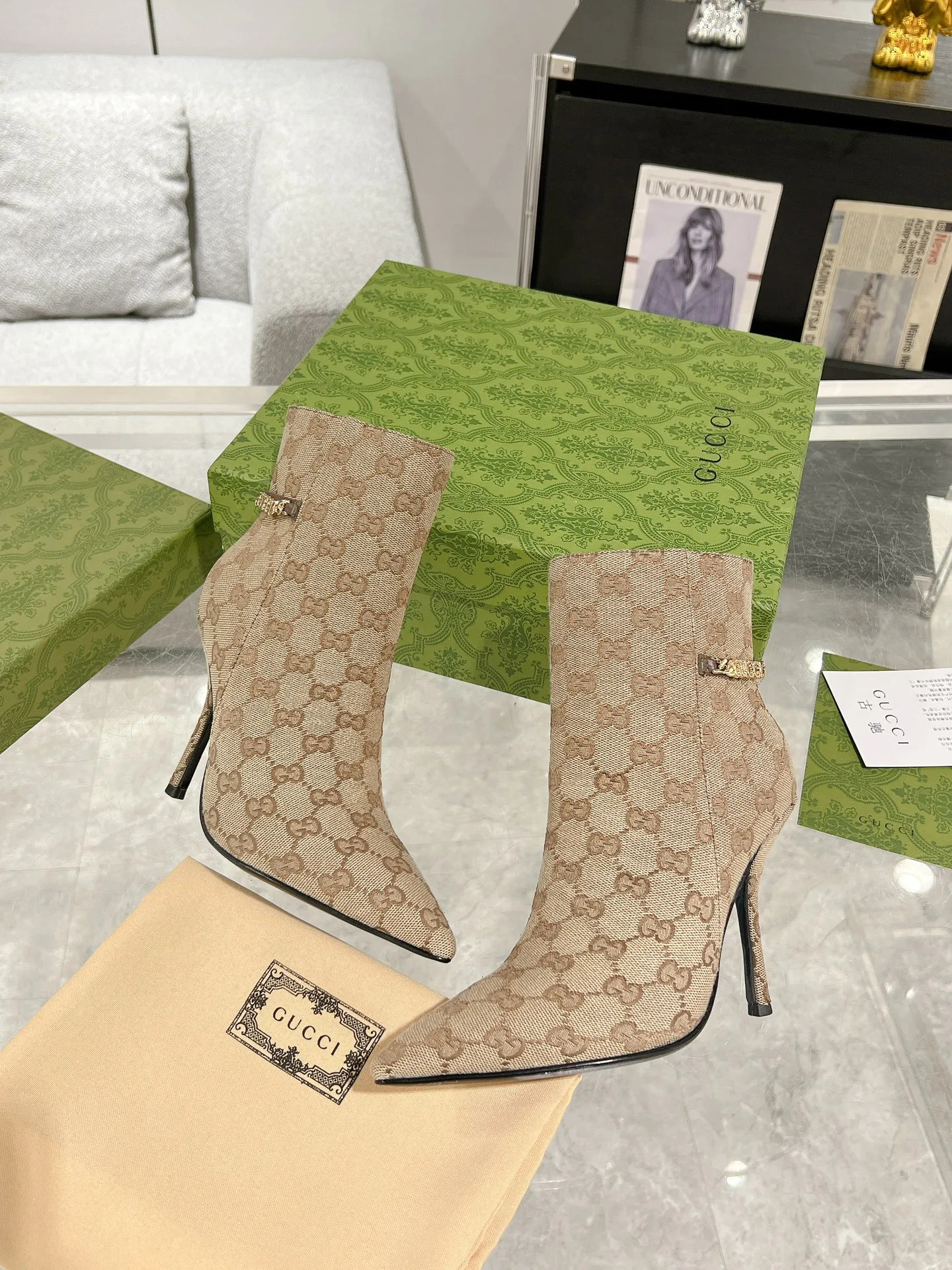 Ботильоны Женские Gucci 678456