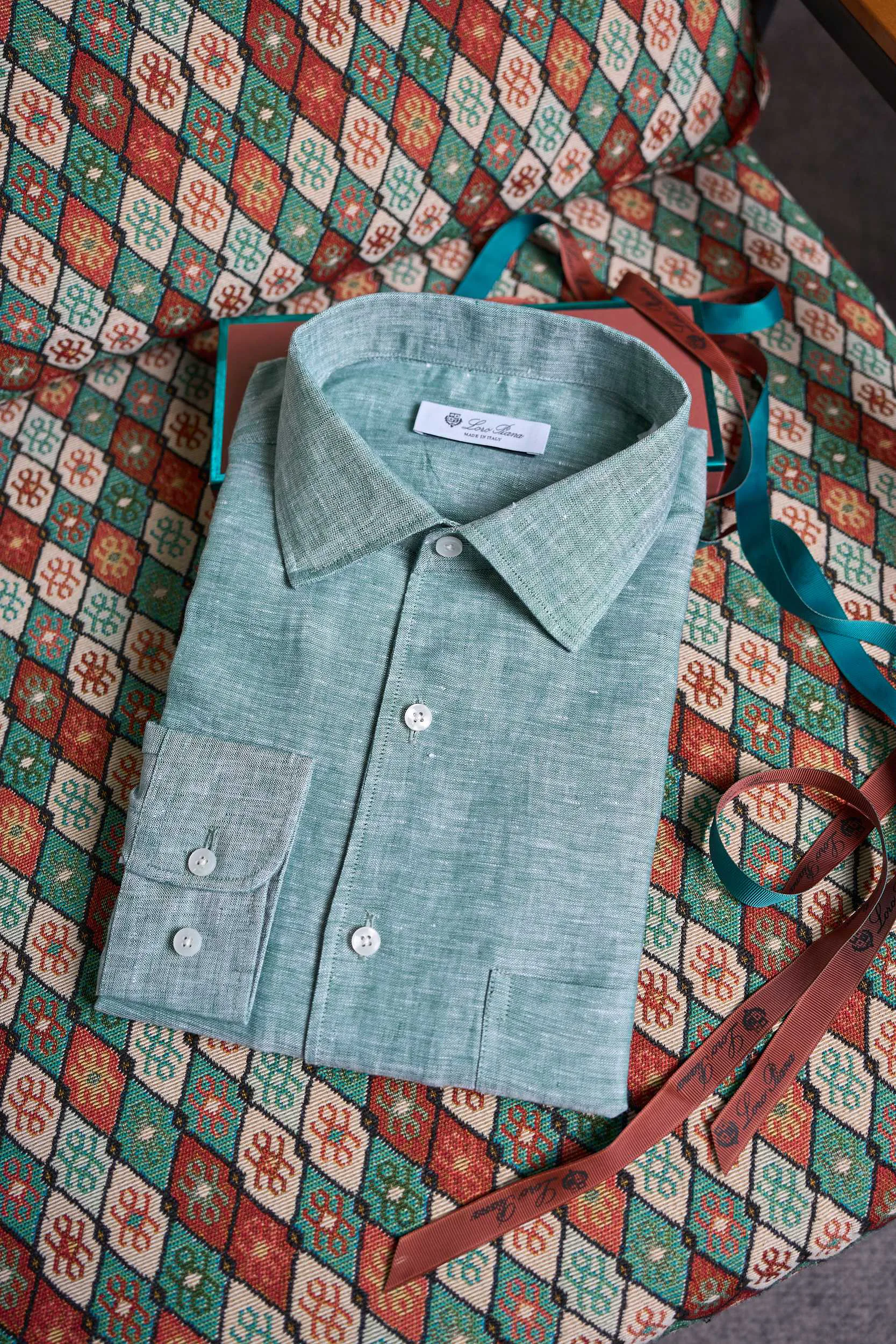 Рубашки Мужские Loro Piana 11667478