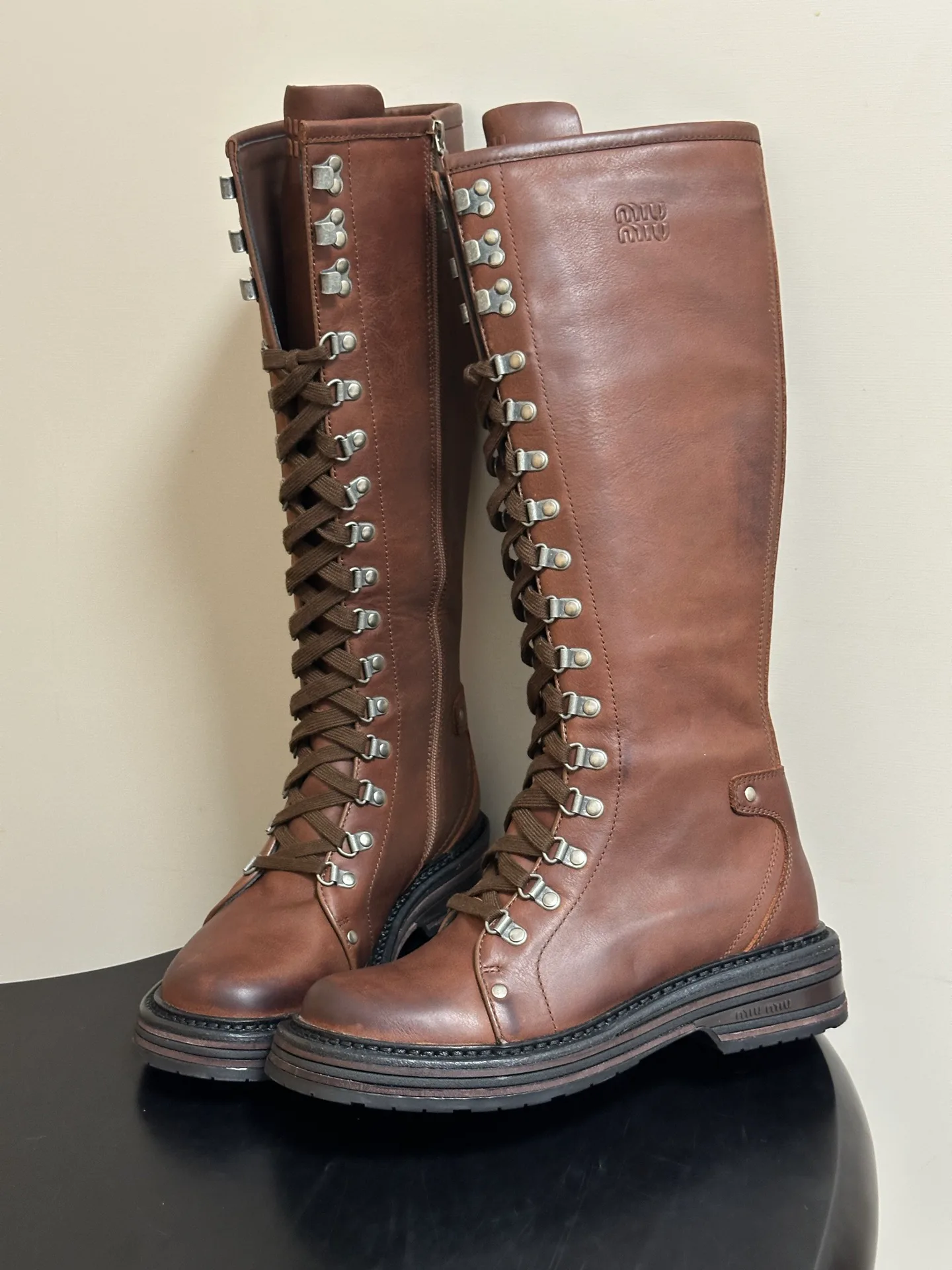 Ботинки Женские Miu Miu 17938778