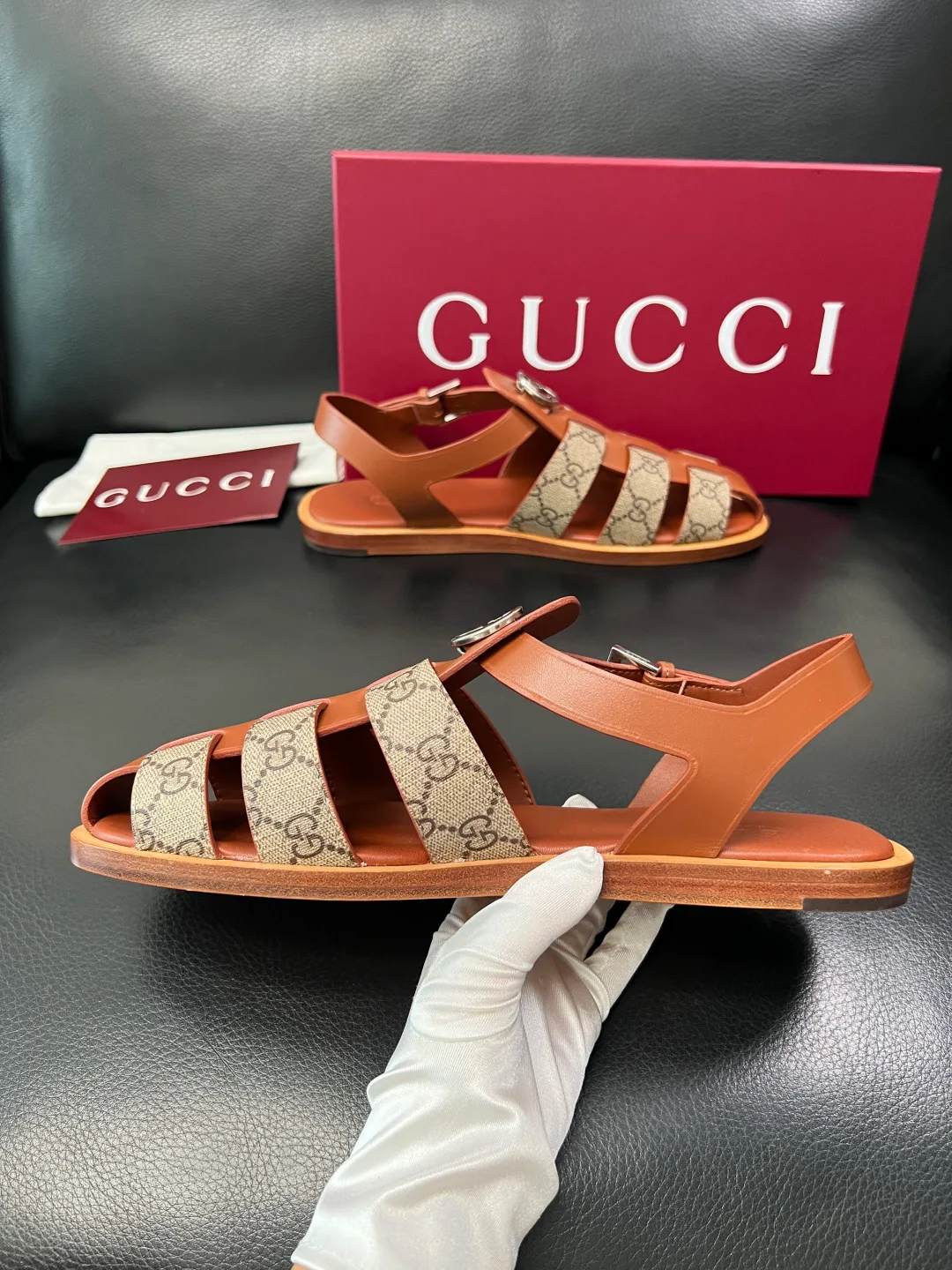 Сандалии Мужские Gucci 13568830