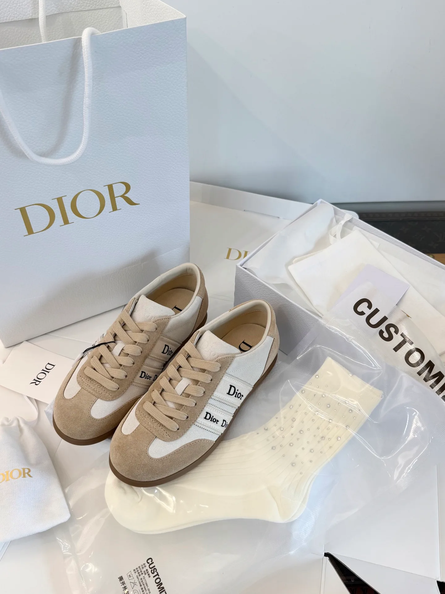 Кроссовки Женские Christian Dior 14180636