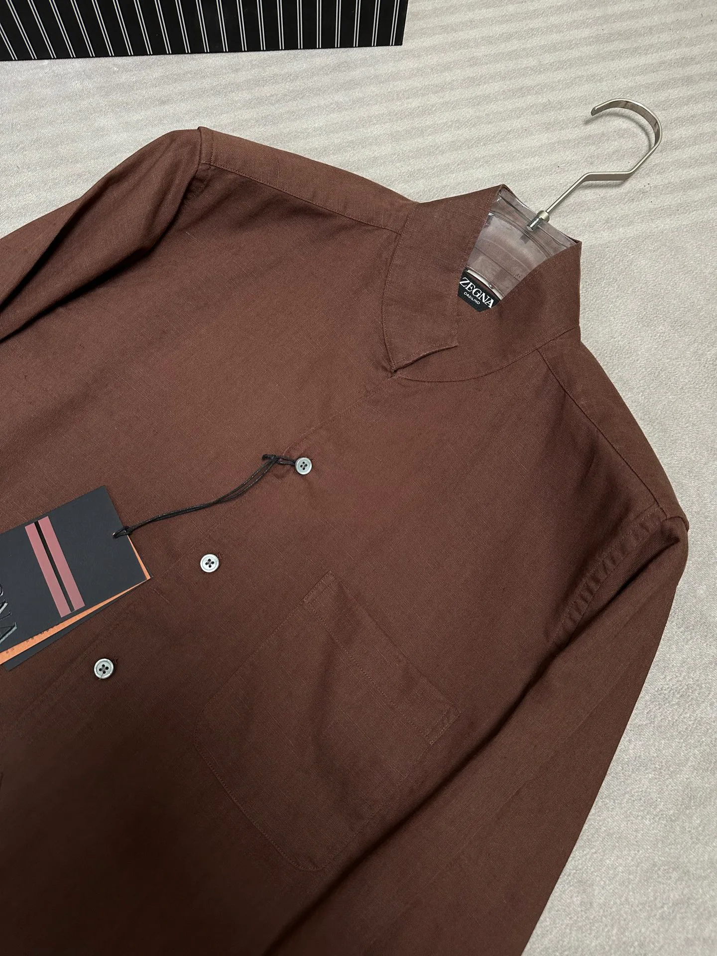 Рубашки Мужские Zegna 17605495