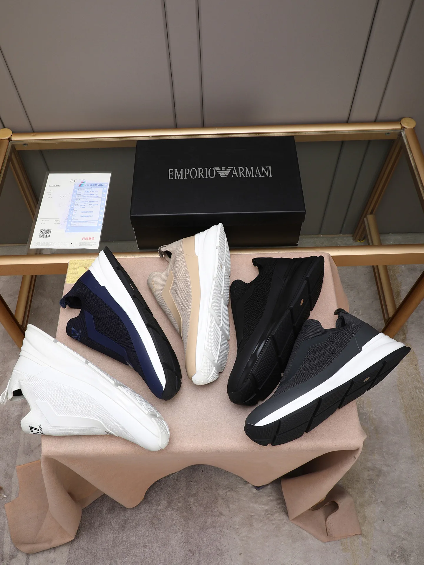 Кроссовки Мужские Armani 791078