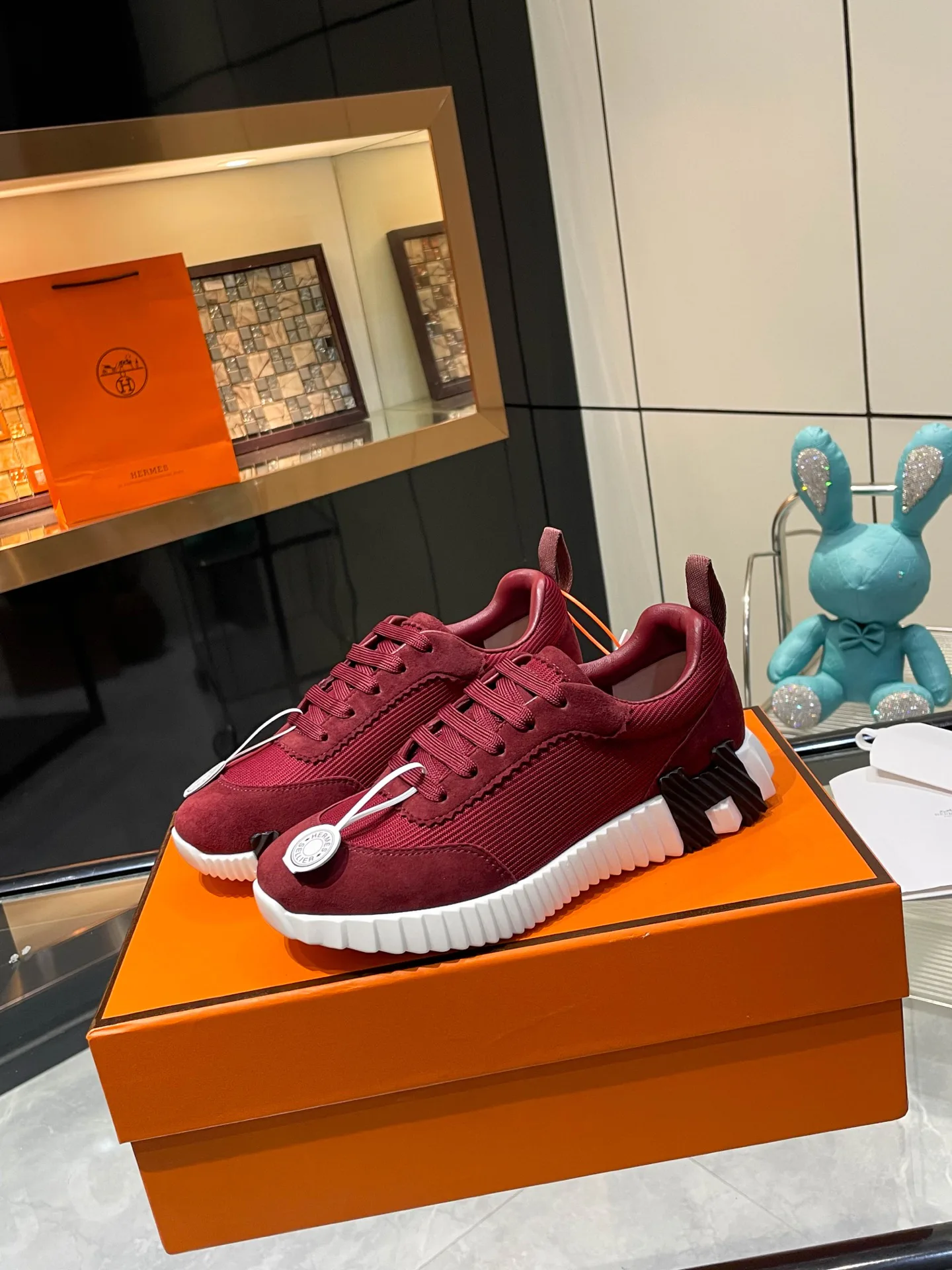 Кроссовки Женские Hermes 232512