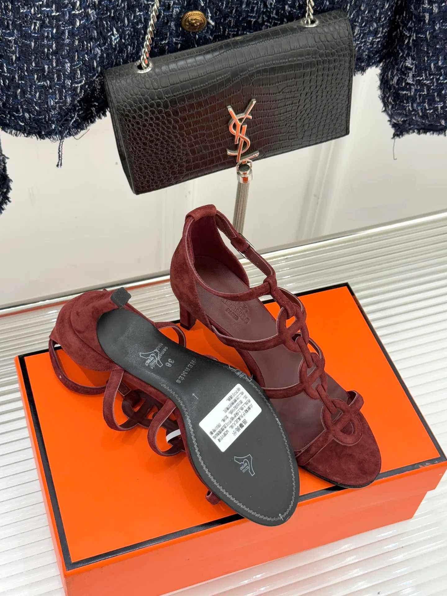 Босоножки Женские Hermes 9816577