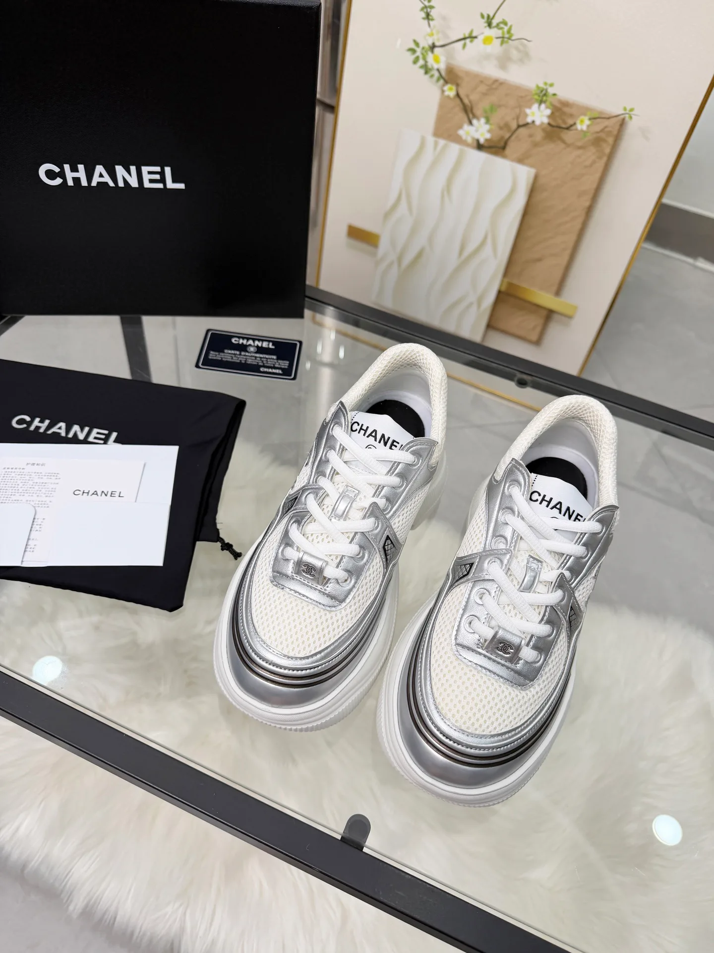 Кроссовки Женские Chanel 244114