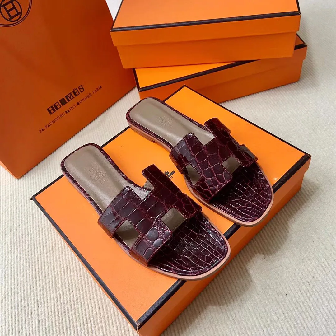 Шлепанцы Женские Hermes 4340476