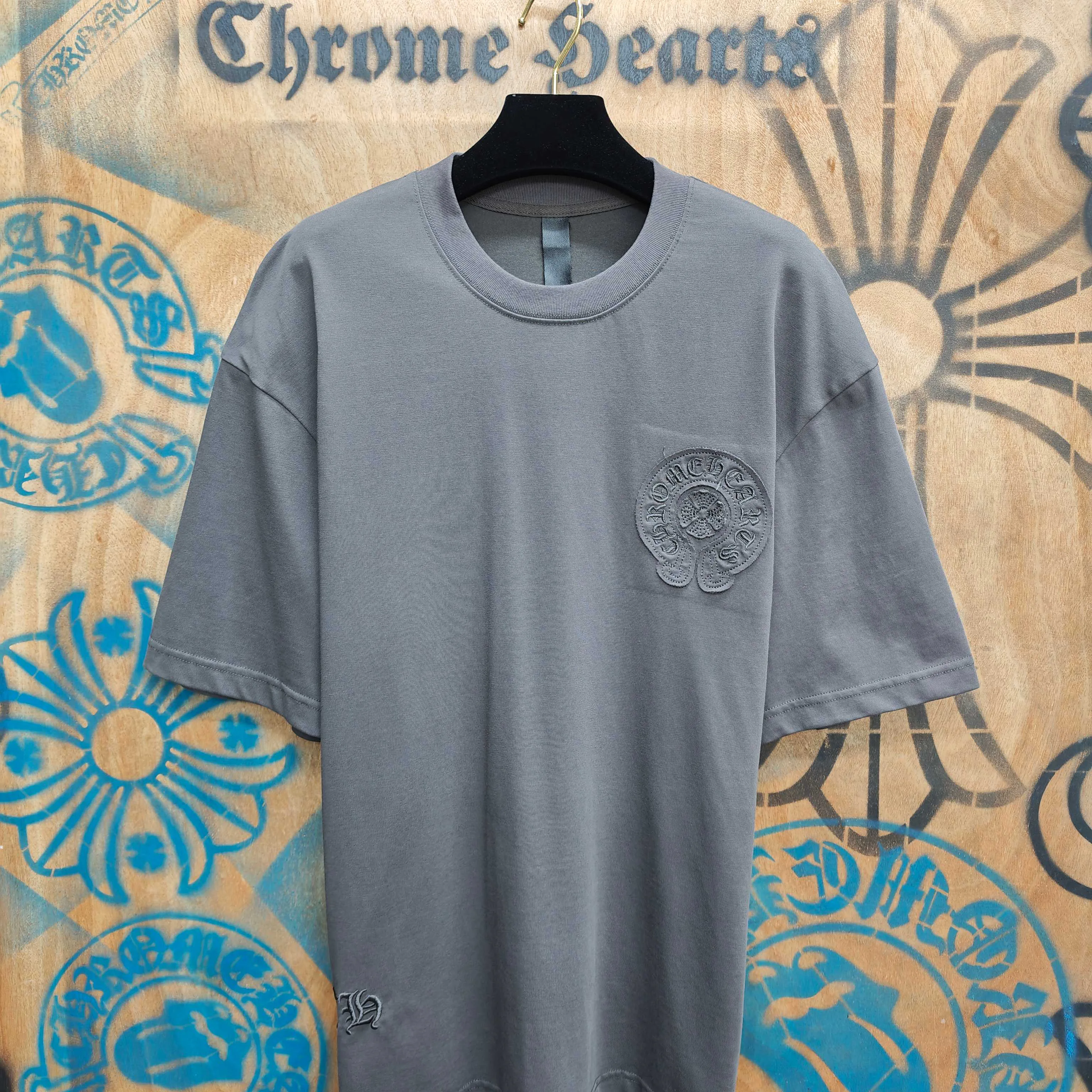 Лонгсливы Мужские Chrome Hearts 12315841