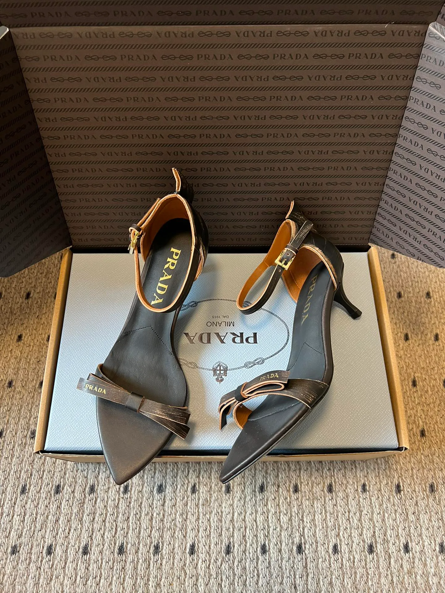 Босоножки Женские Prada 3902738