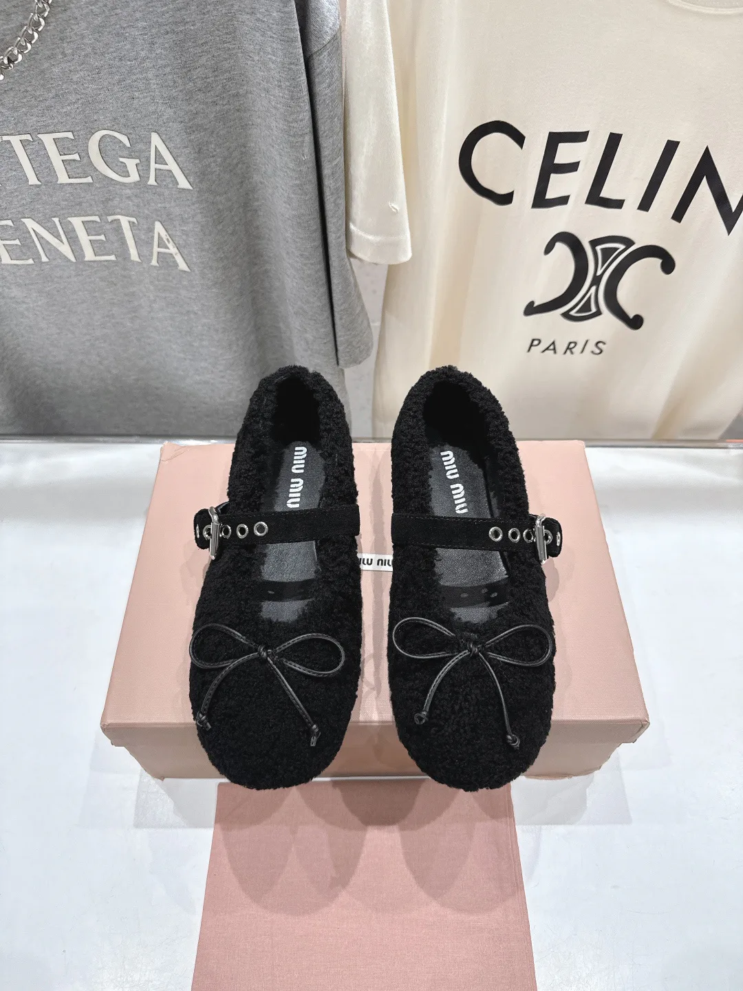 Балетки Женские Miu Miu 393166