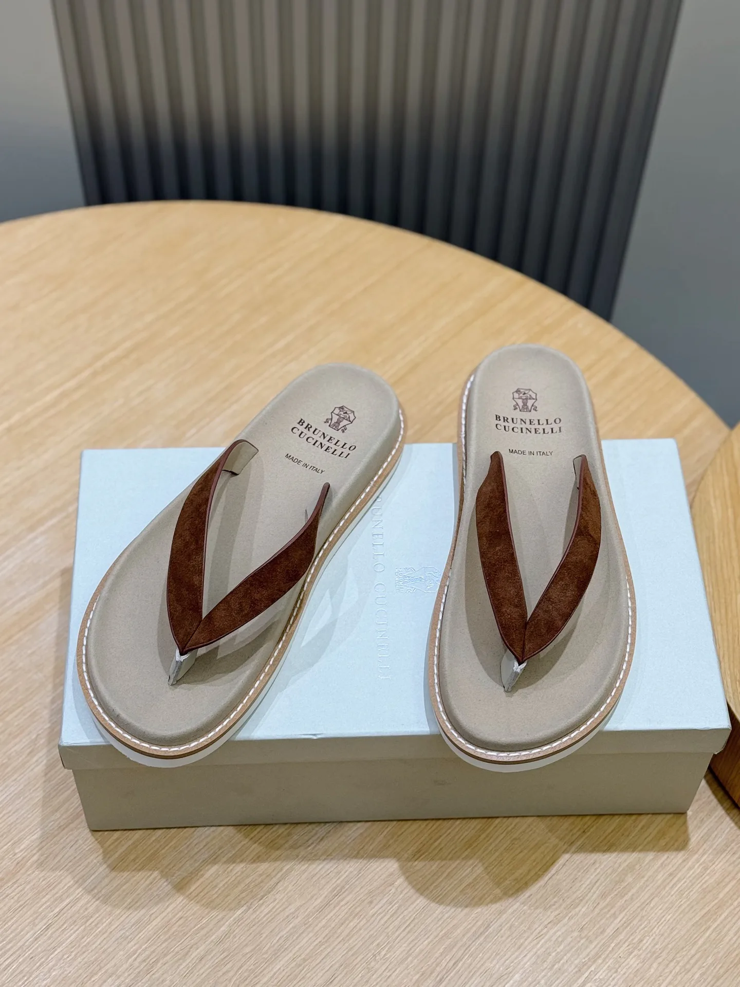 Шлепанцы Мужские Brunello Cucinelli 5061341