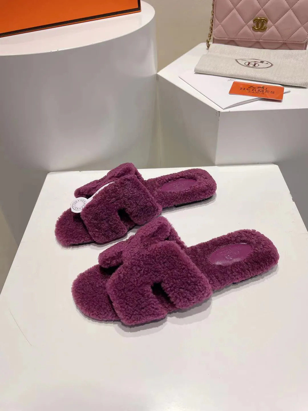 Тапочки Женские Hermes 18324690