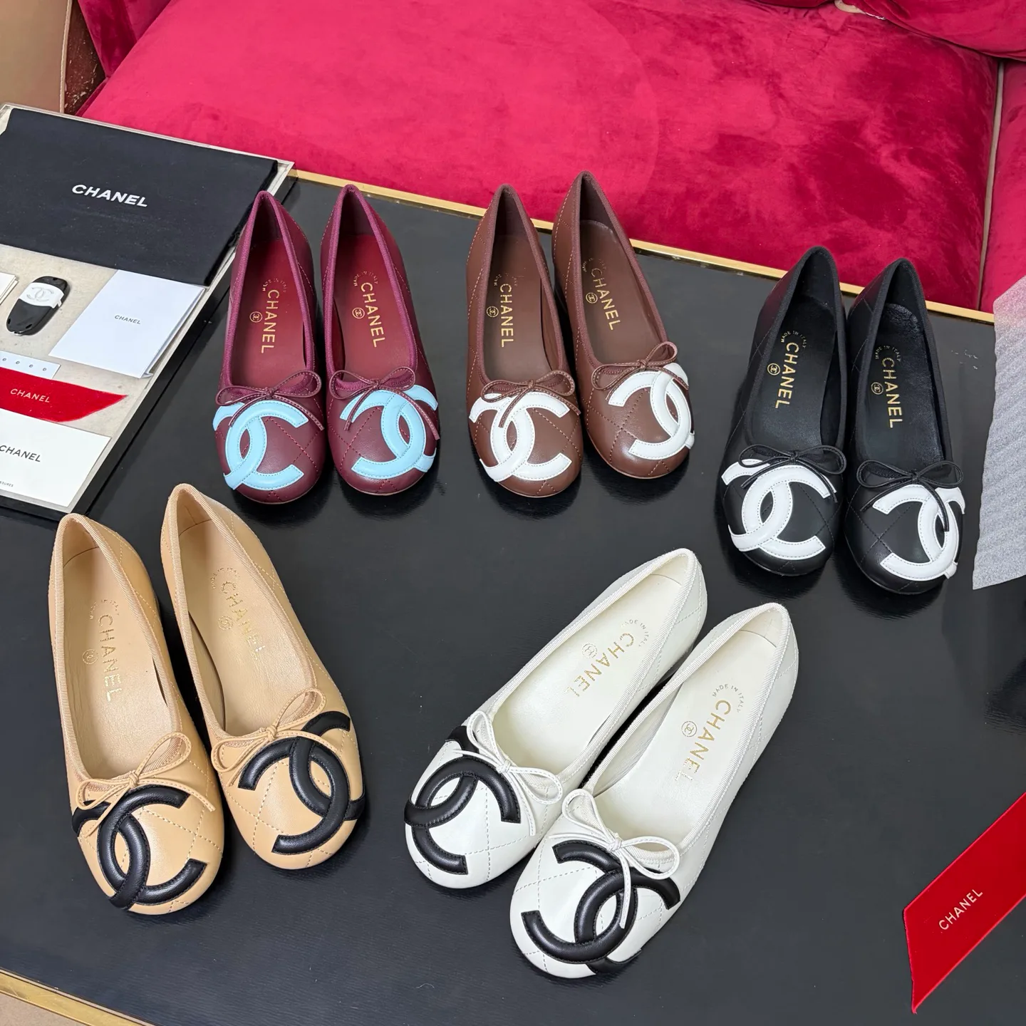Балетки Женские Chanel 18725821