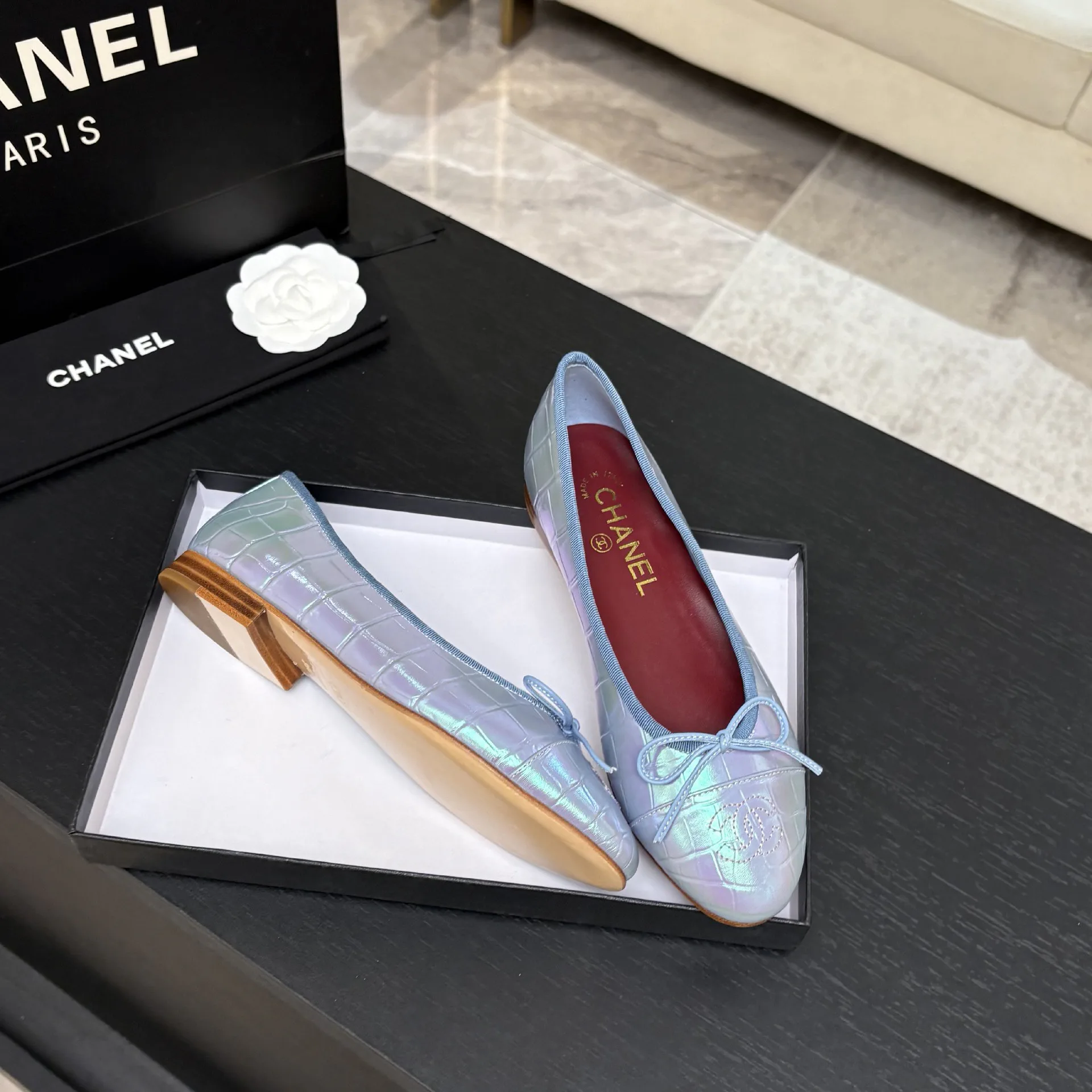 Балетки Женские Chanel 19339328