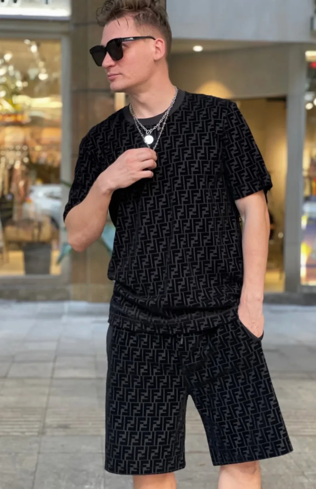 Шорты Мужские Fendi 1322728
