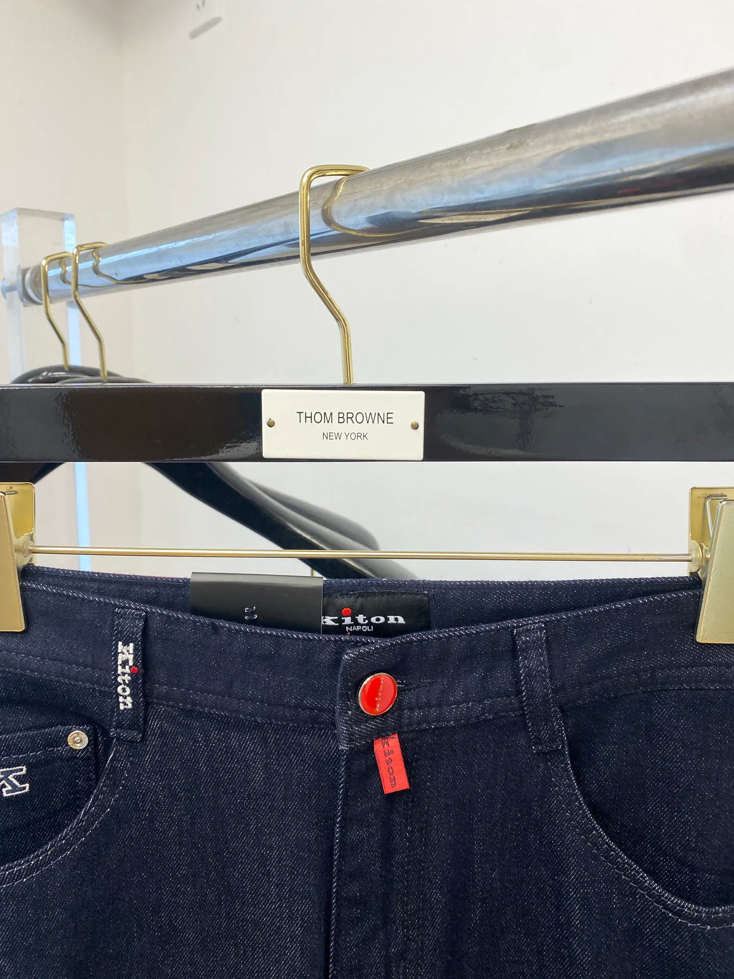 Джинсы Мужские Kiton 437741