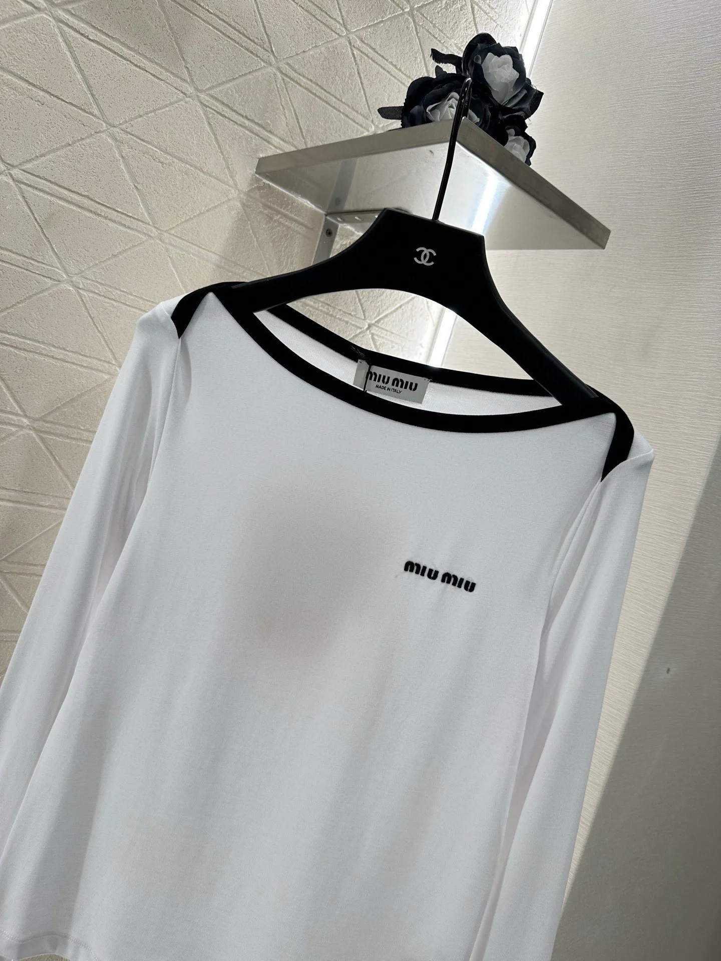 Лонгсливы Женские Miu Miu 4843383