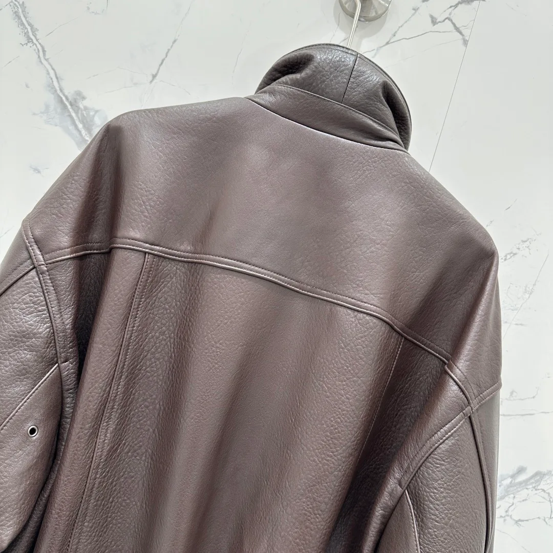 Кожаные Куртки И Дублёнки Женские Saint Laurent 11544786