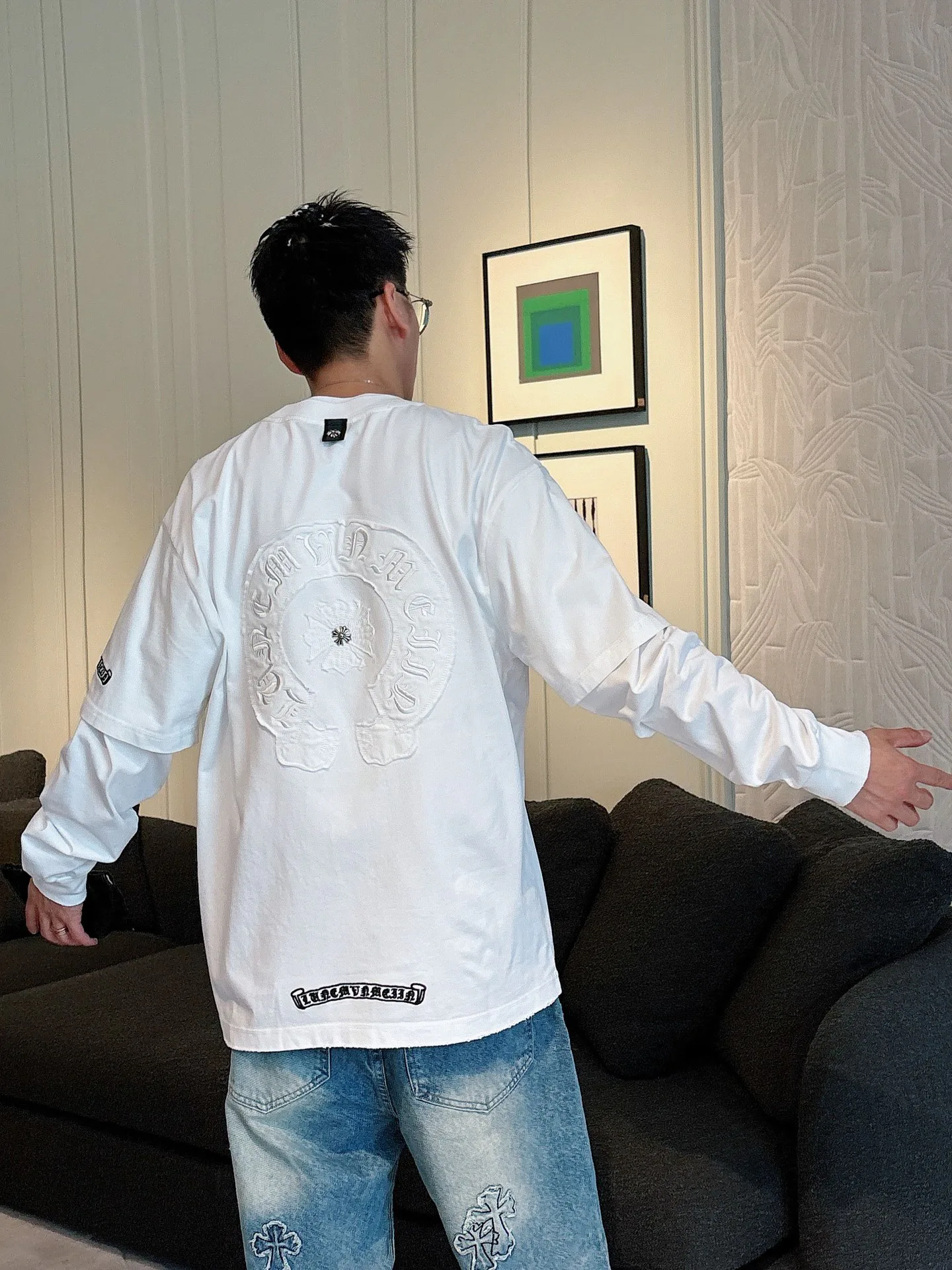 Свитшоты И Худи Мужские Chrome Hearts 999676