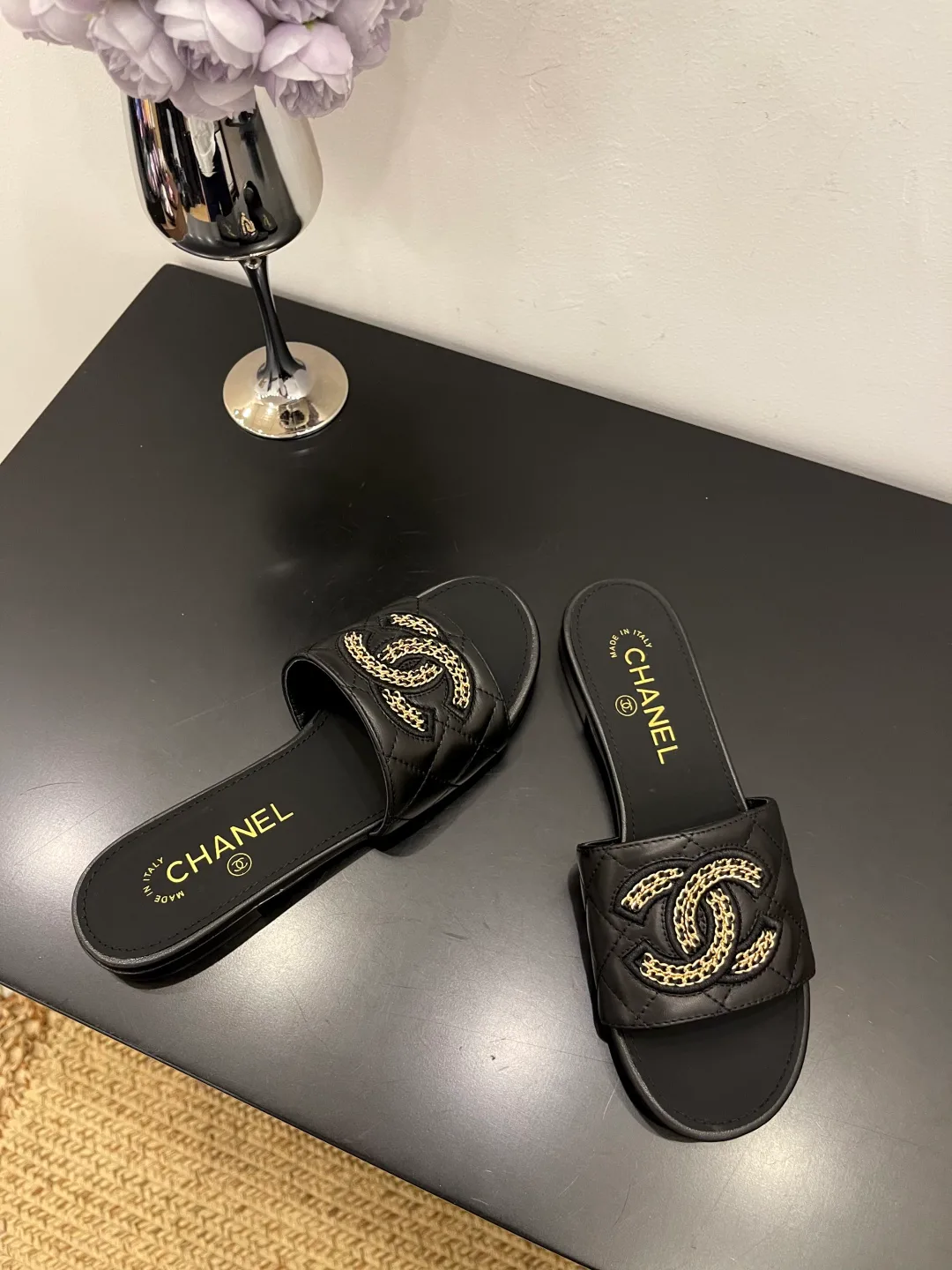 Шлепанцы Женские Chanel 89936