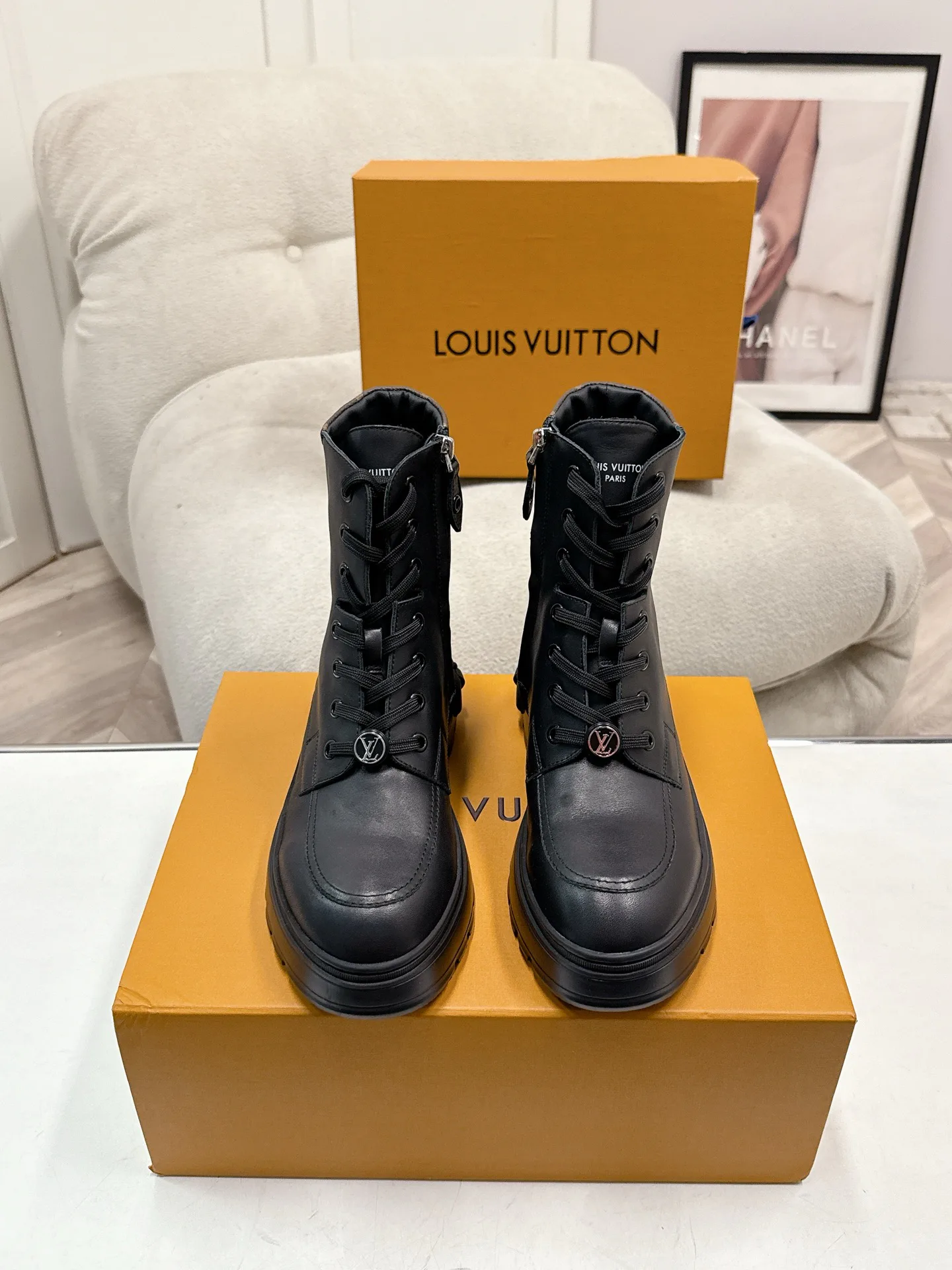 Ботинки Женские Louis Vuitton 1284603