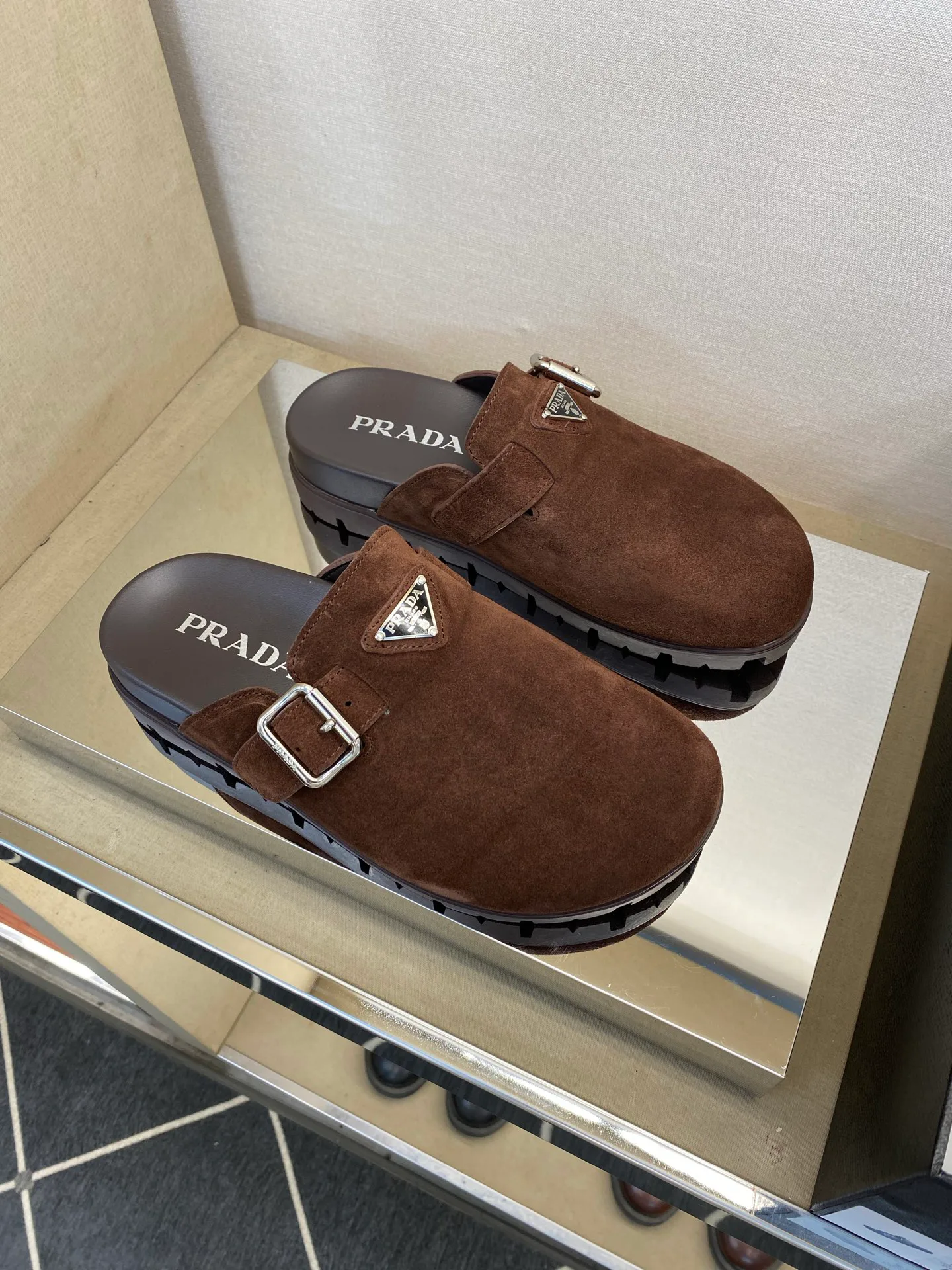 Мюли И Сабо Мужские Prada 15326400