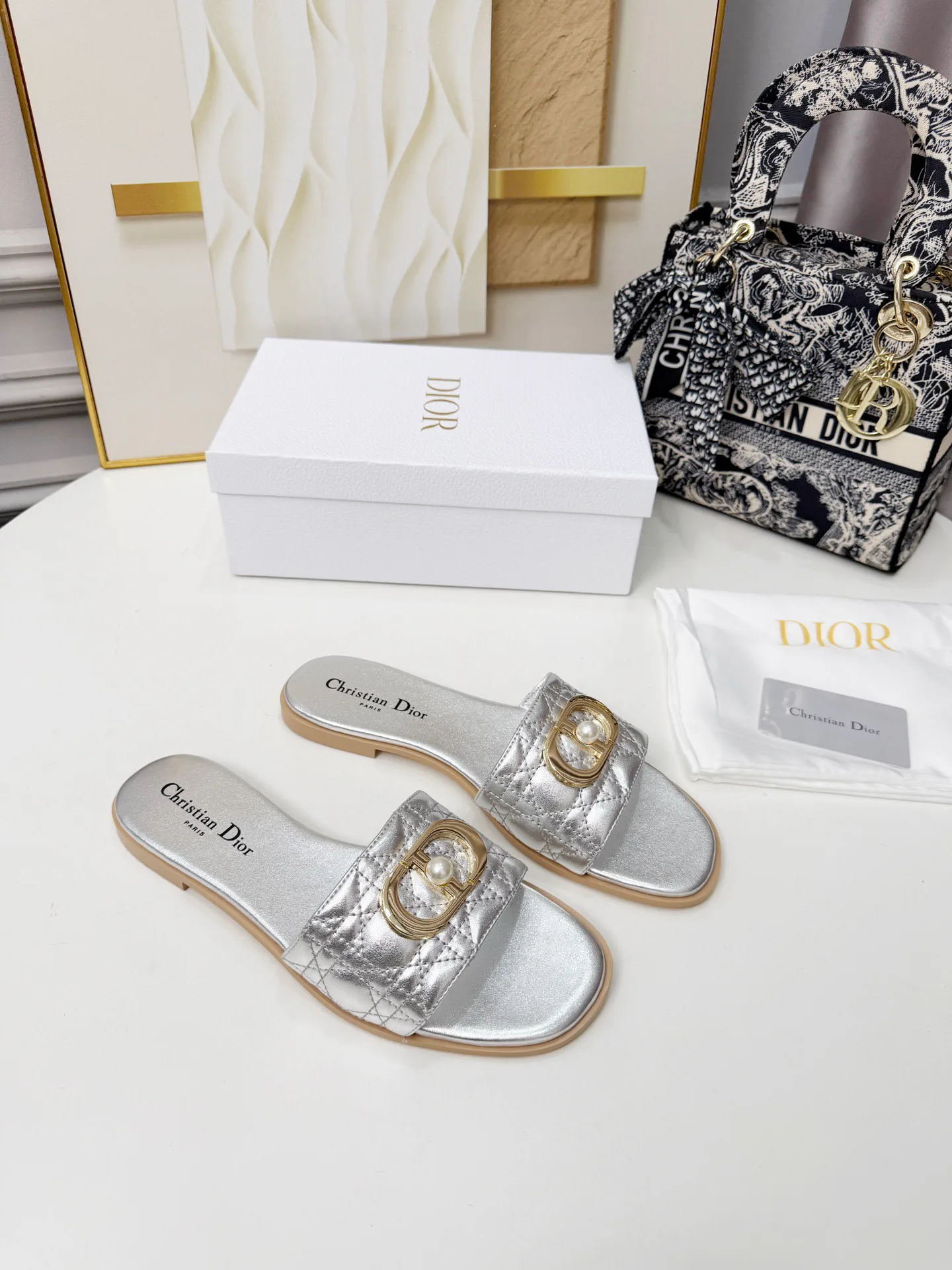 Шлепанцы Женские Christian Dior 913184