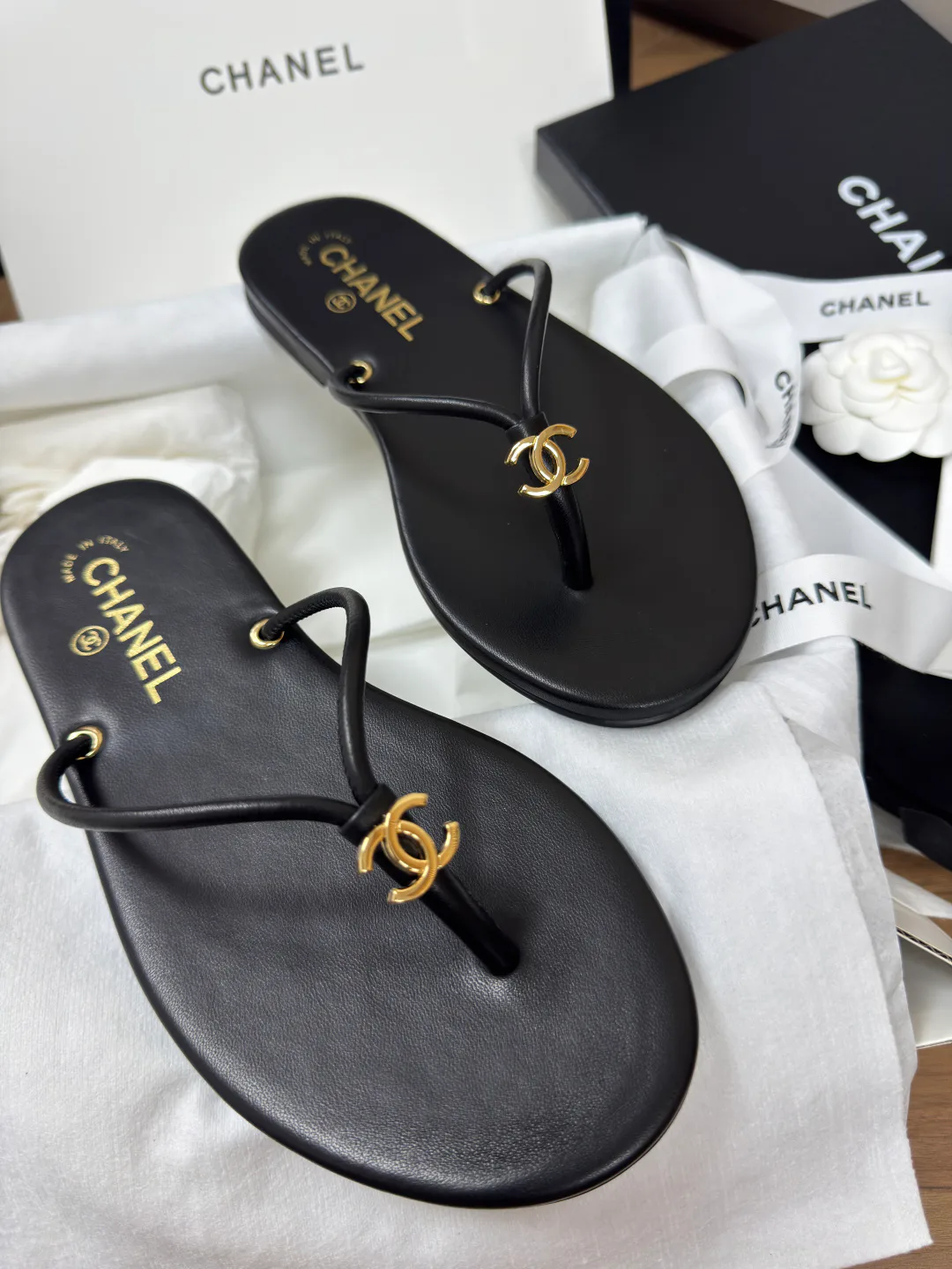 Шлепанцы Женские Chanel 13127294