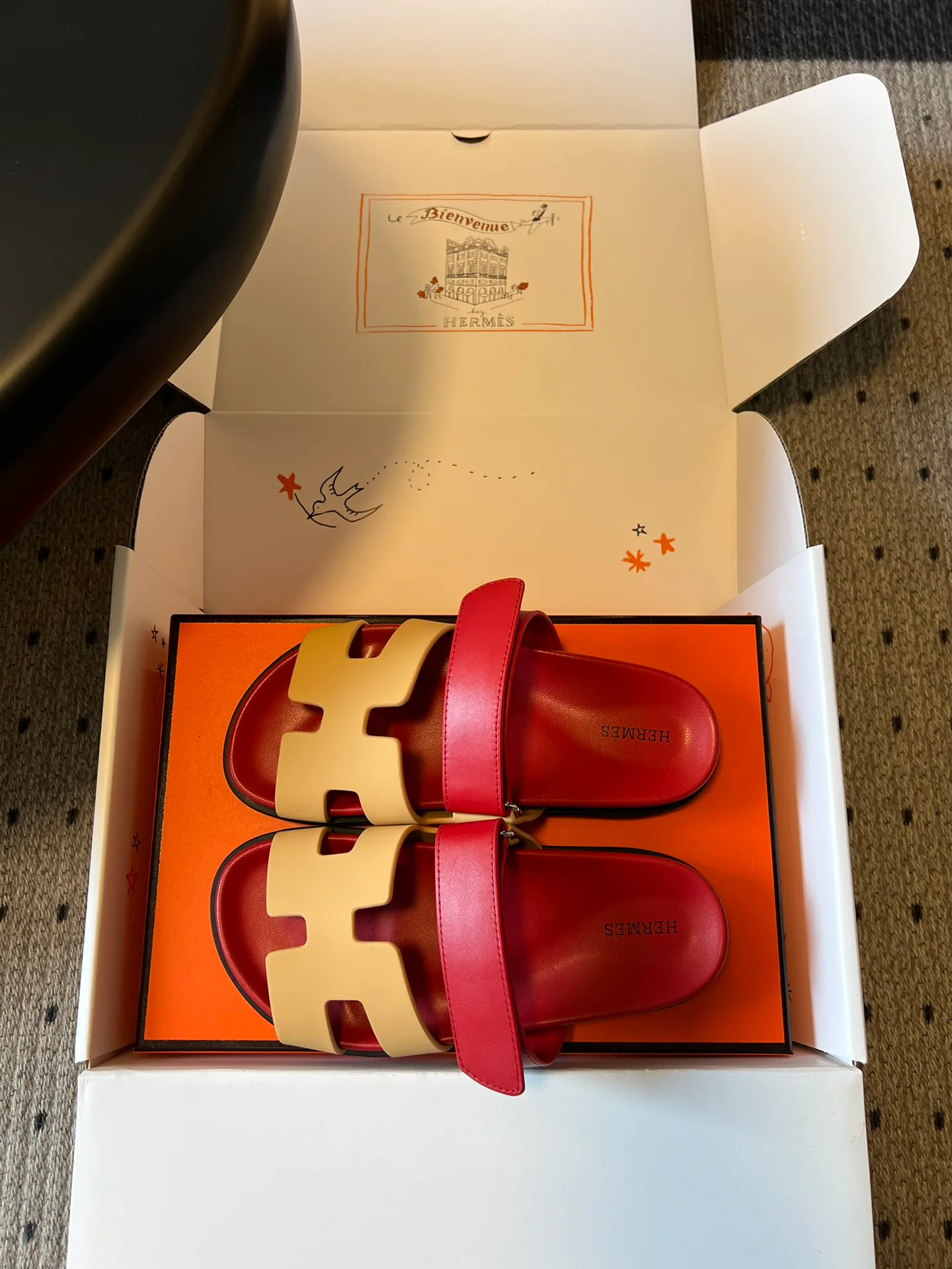 Шлепанцы Женские Hermes 12777638