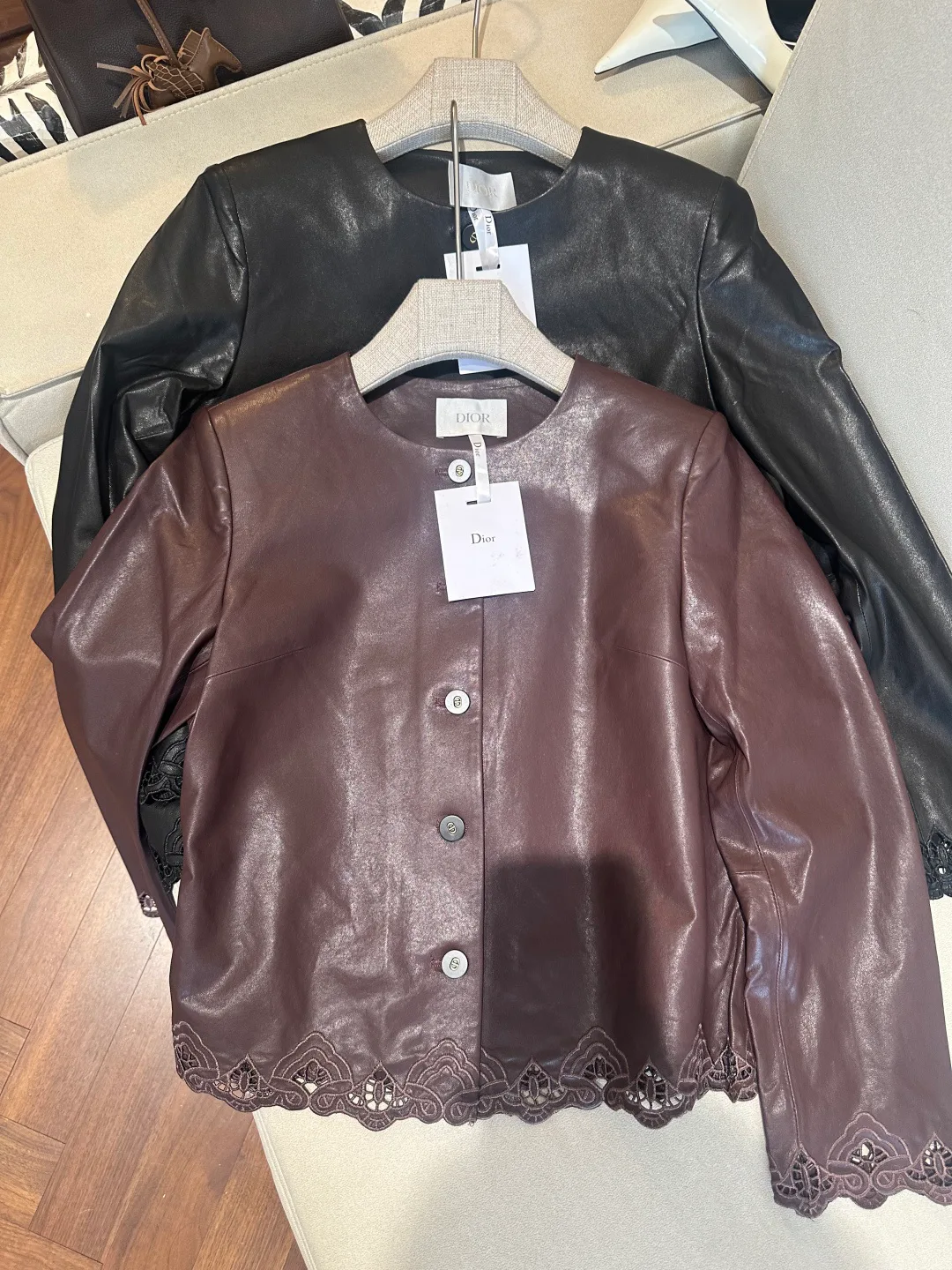 Кожаные Куртки И Дублёнки Женские Christian Dior 17766318