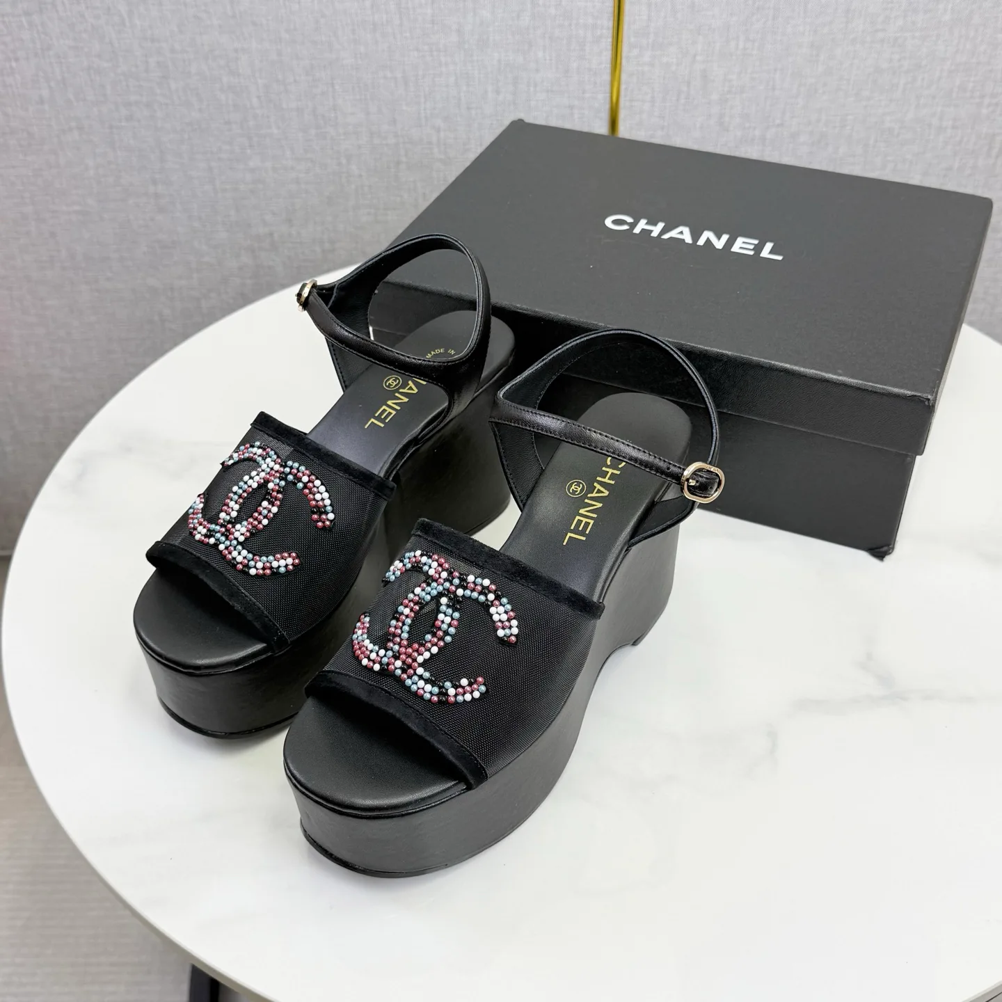 Босоножки Женские Chanel 5163216