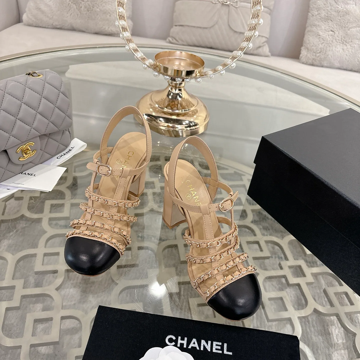 Сандалии Женские Chanel 1529128