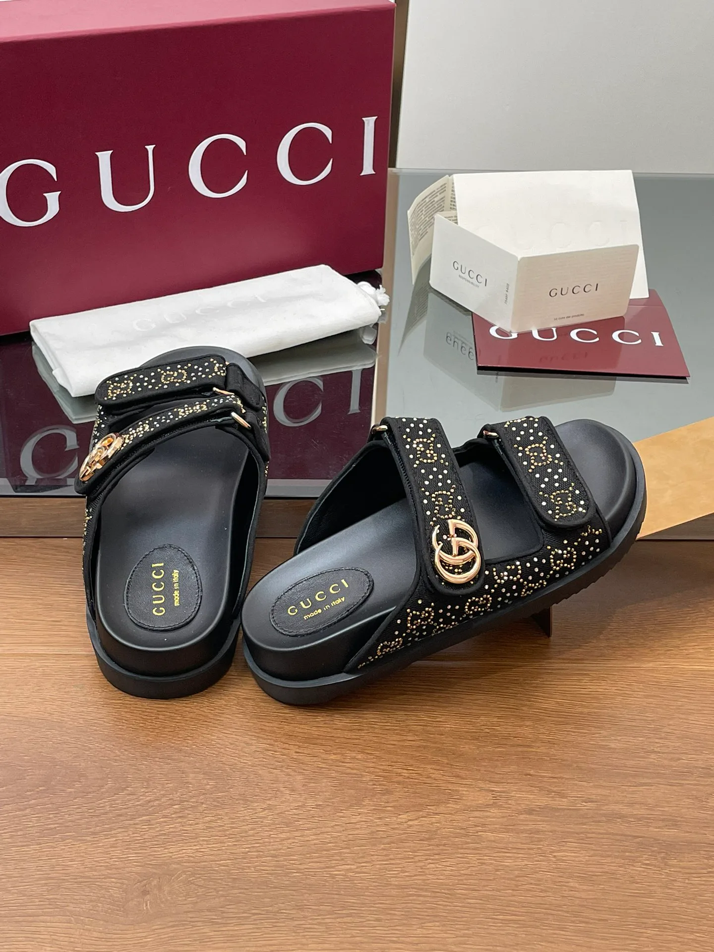 Шлепанцы Женские Gucci 8162