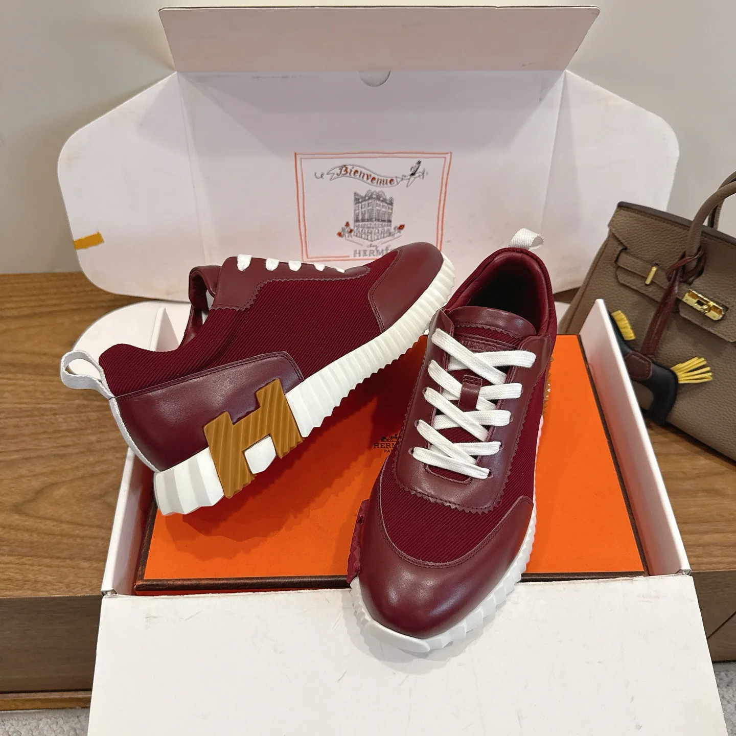 Кроссовки Мужские Hermes 10031711