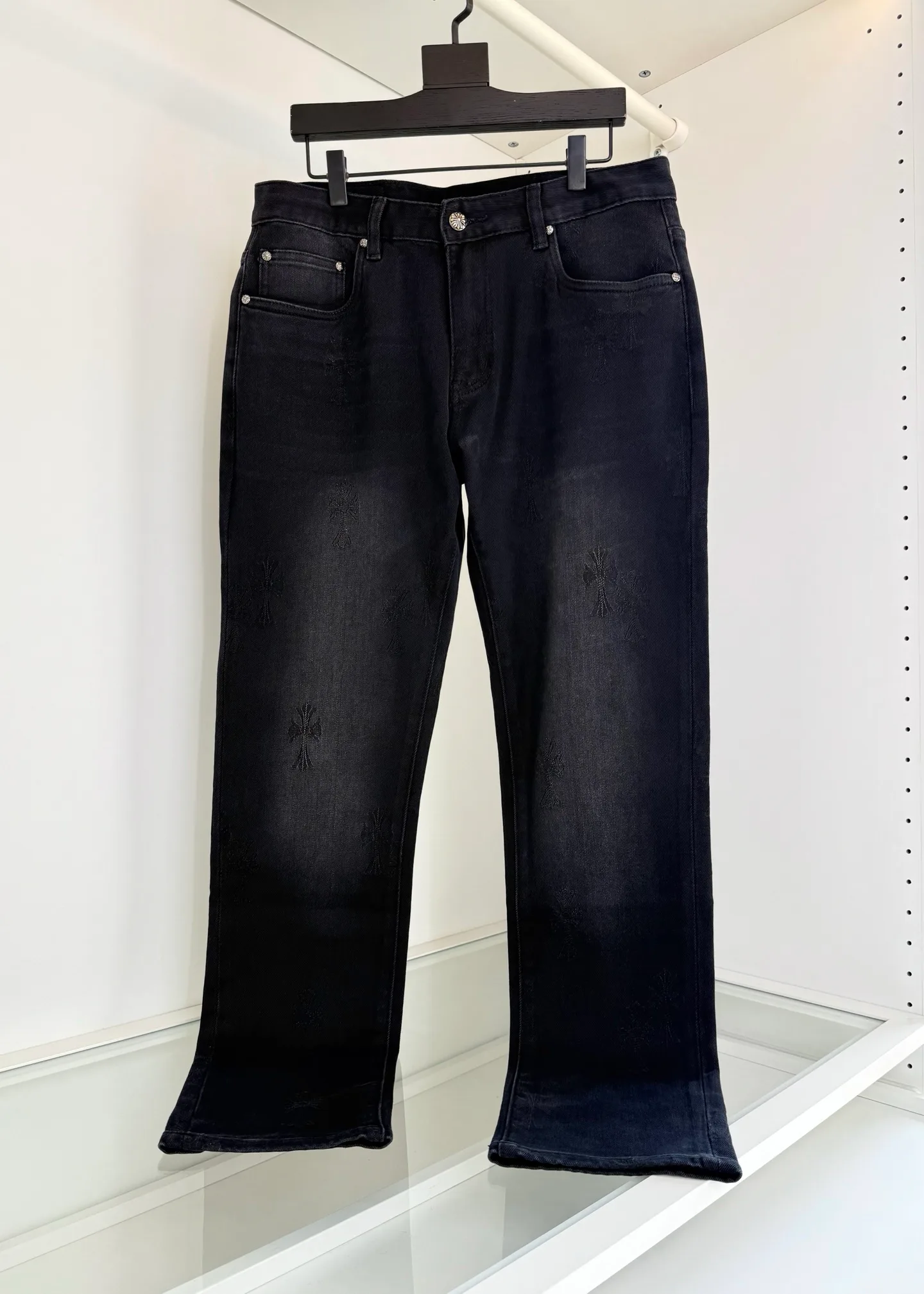 Джинсы Мужские Chrome Hearts 18566977